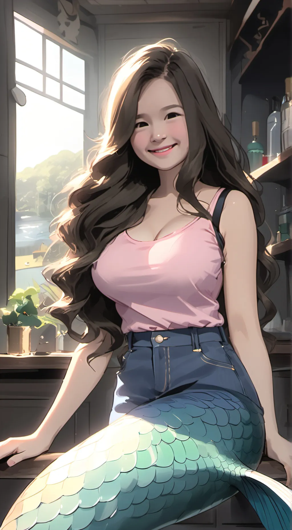 ai character: Rayden background