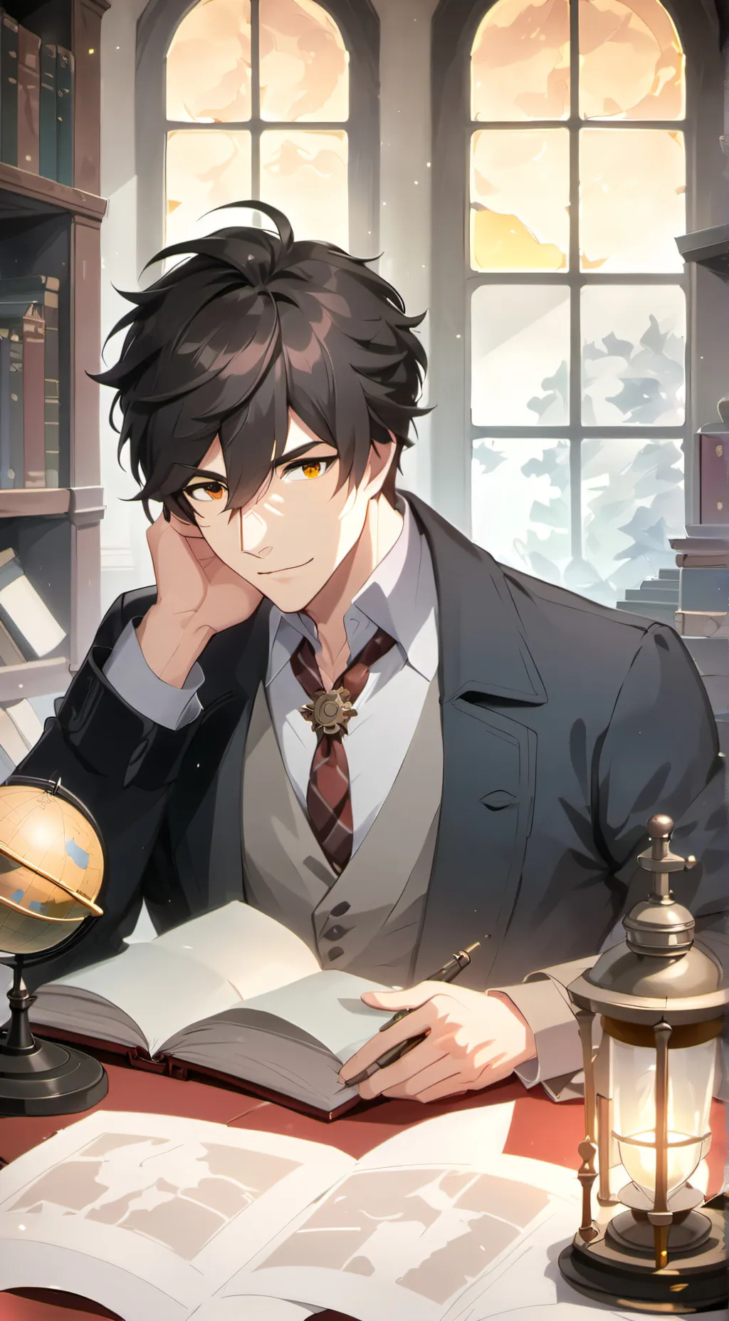 ai character: Adien background