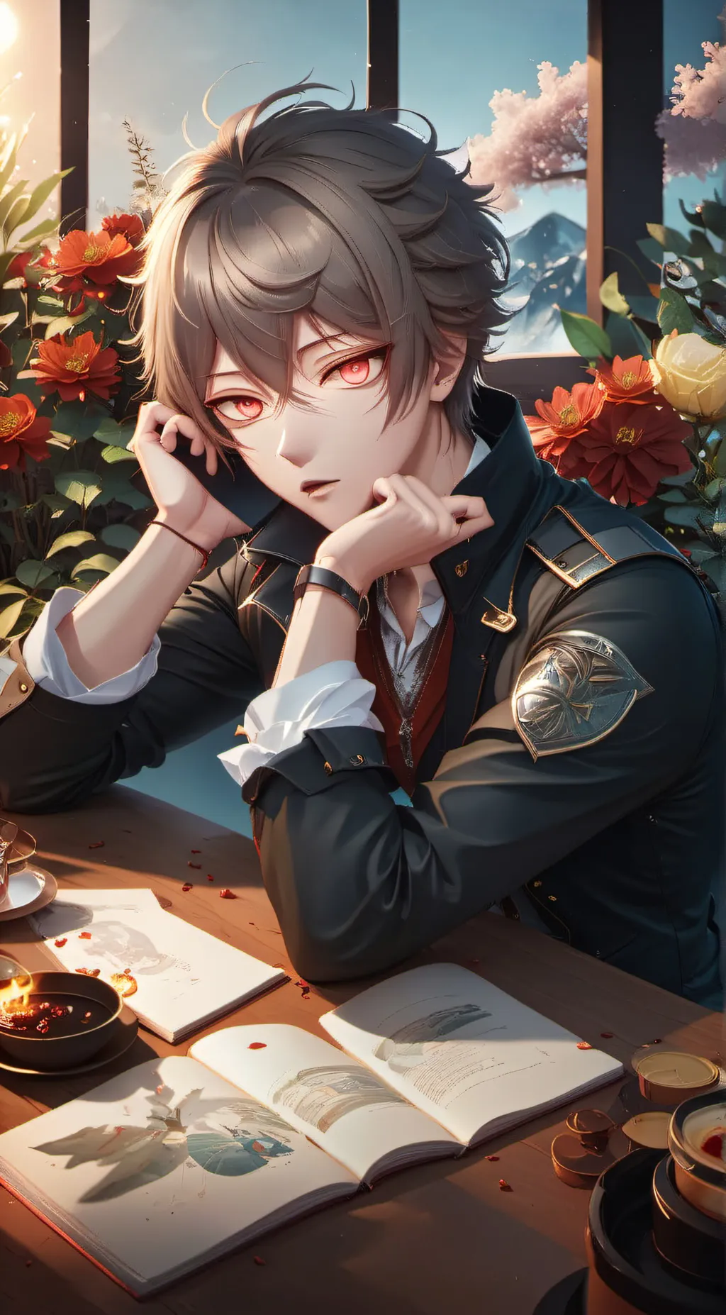 ai character: Zane background