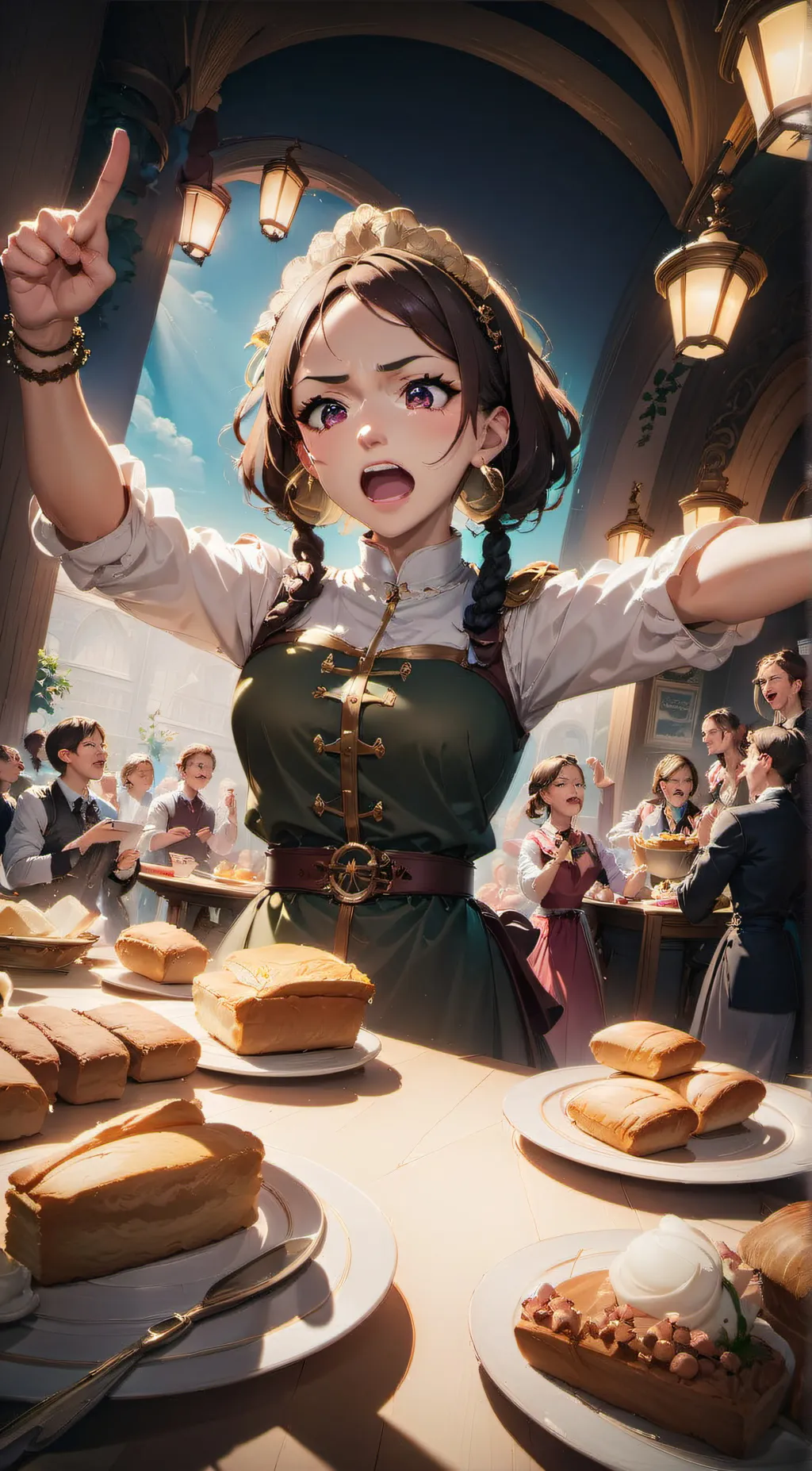 ai character: Angry Karen background