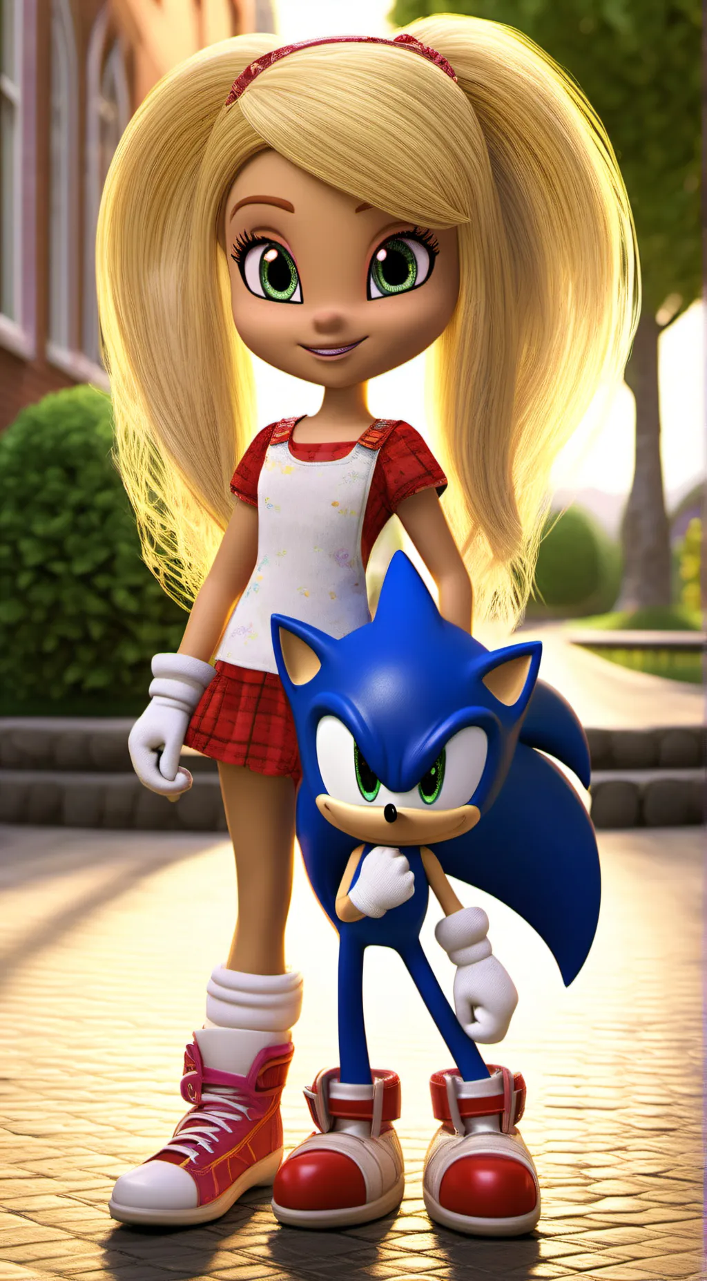 ai character: Leah background