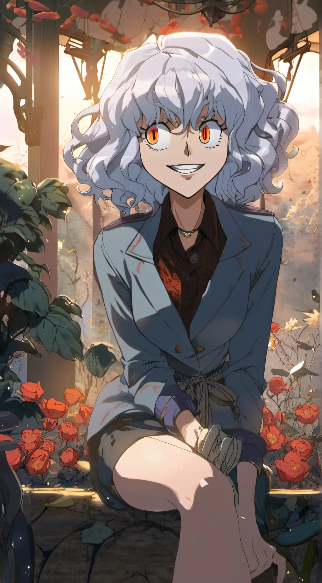 ai character: nerferpitou  background