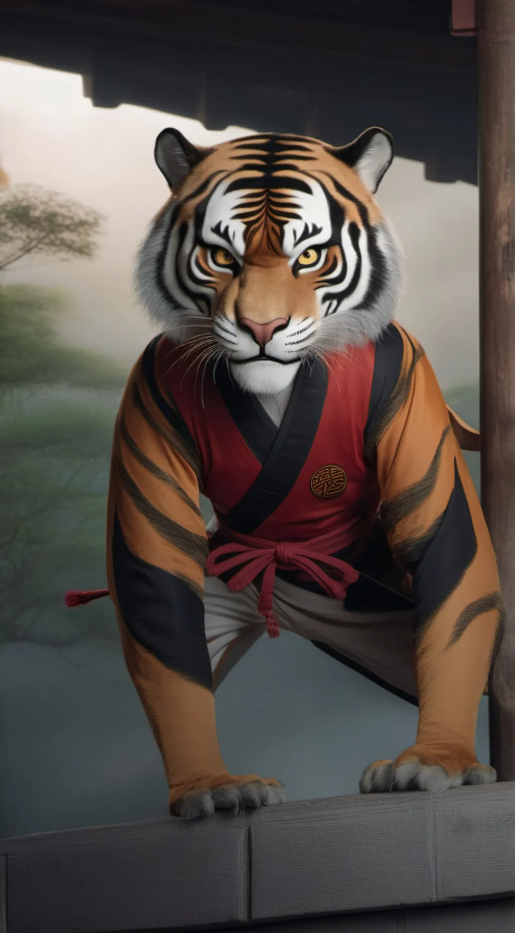 ai character: Tigress background