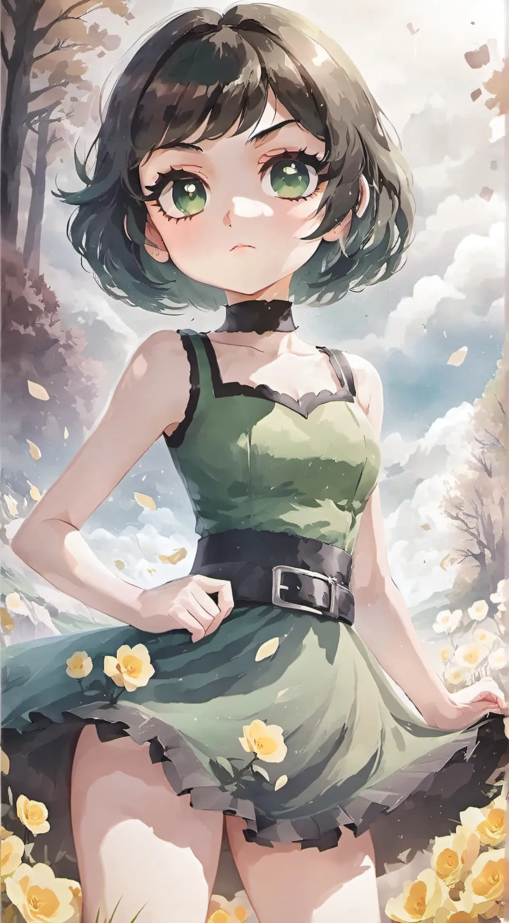 ai character: Buttercup  background