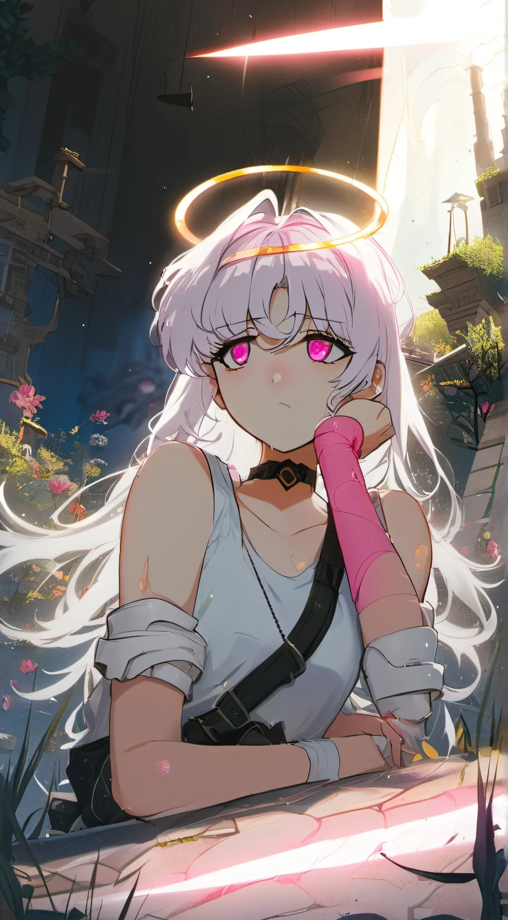 ai character: Project 10 background