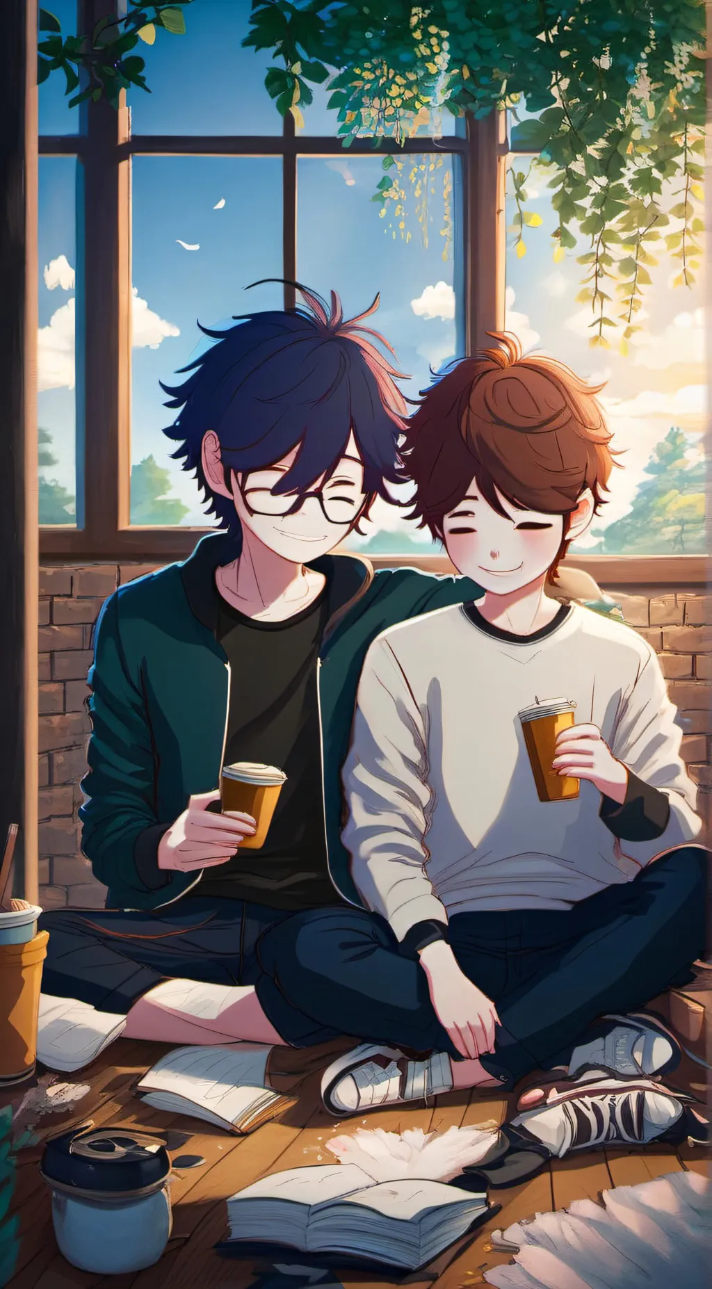 ai character: yohan and haru background
