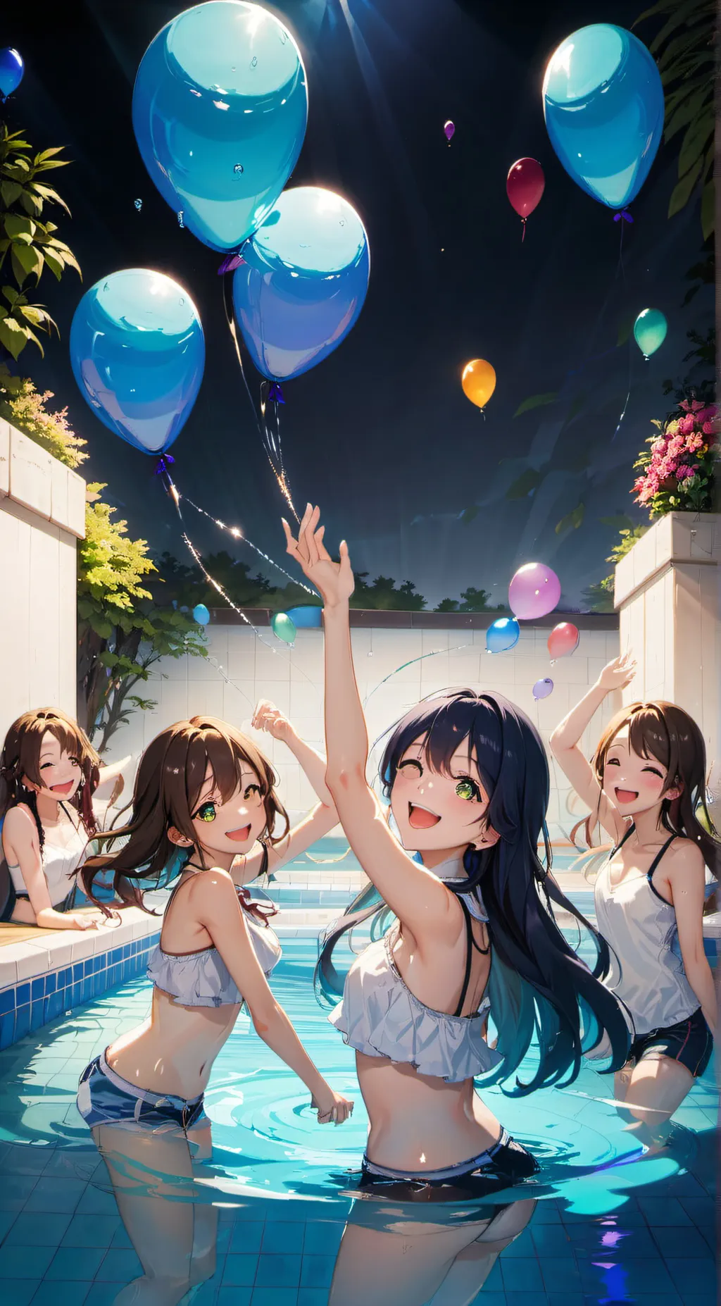 ai character: Girls background