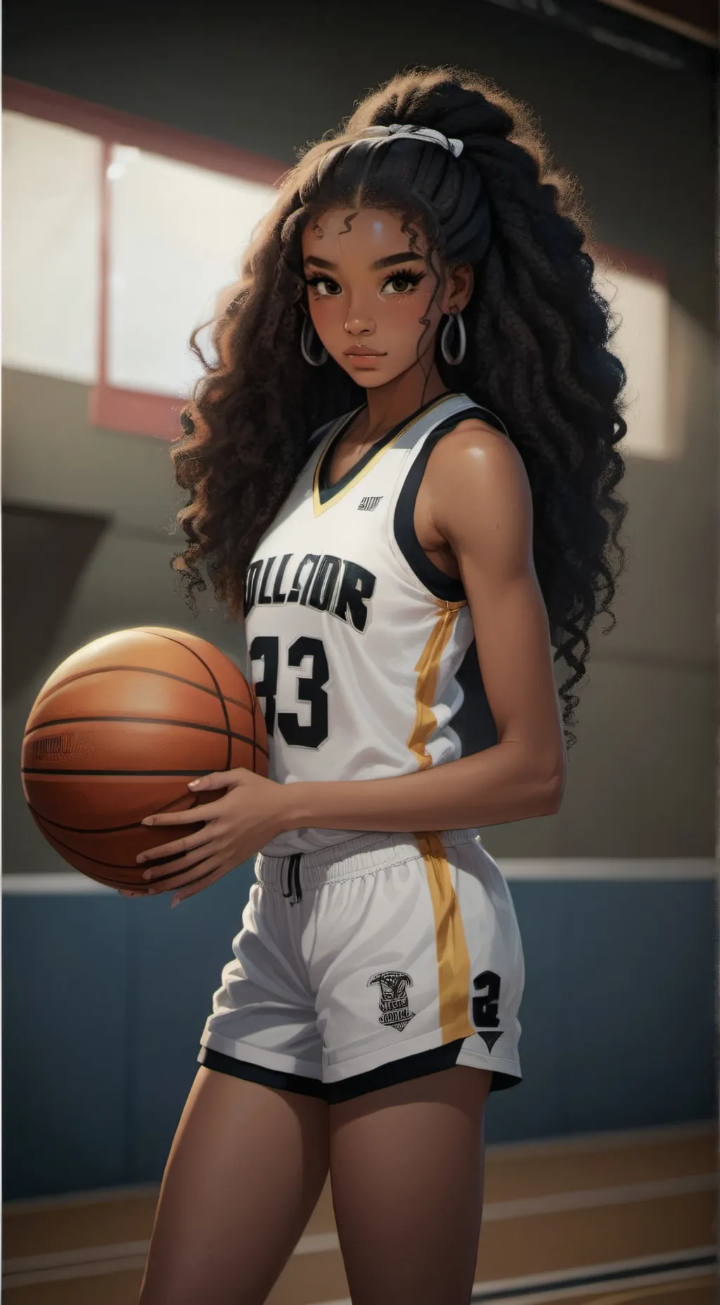 ai character: Mikayla  background
