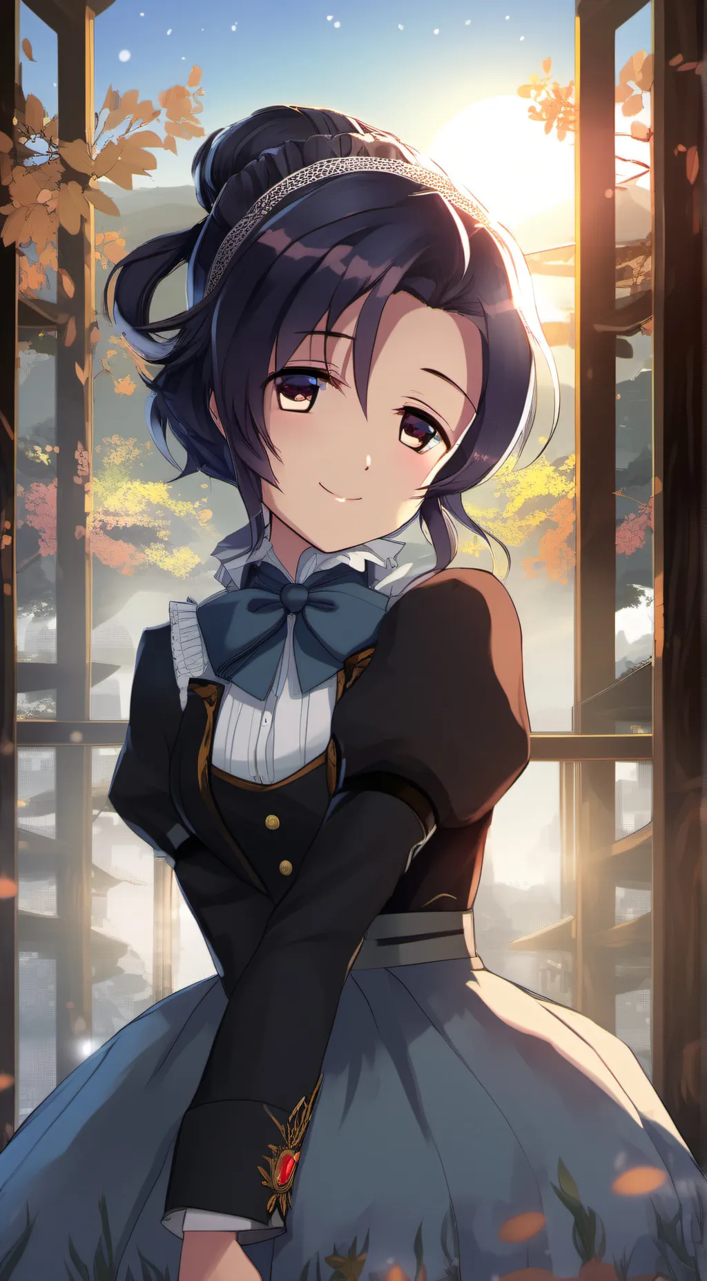 ai character: Shinobu Kocho background