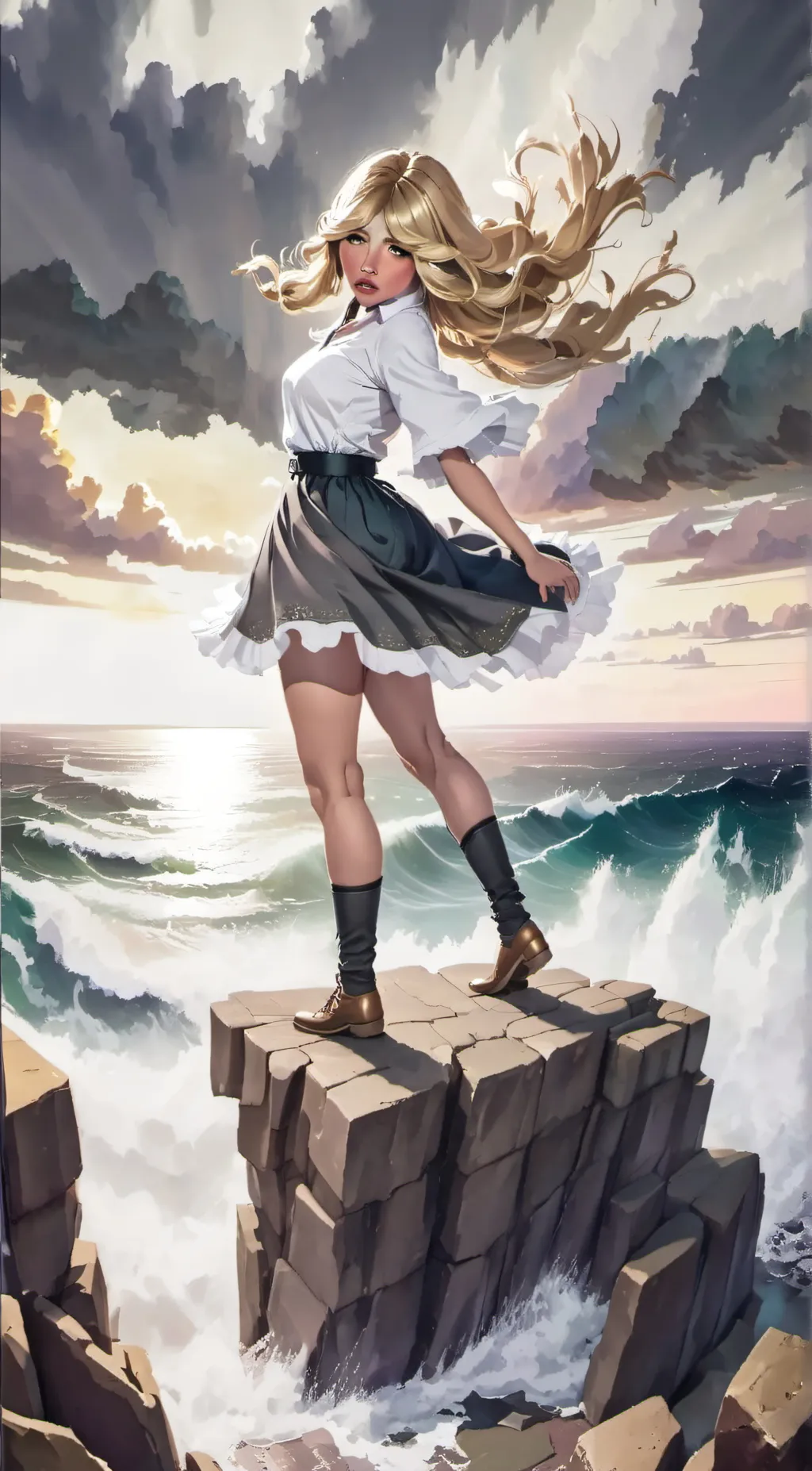 ai character: Lily background