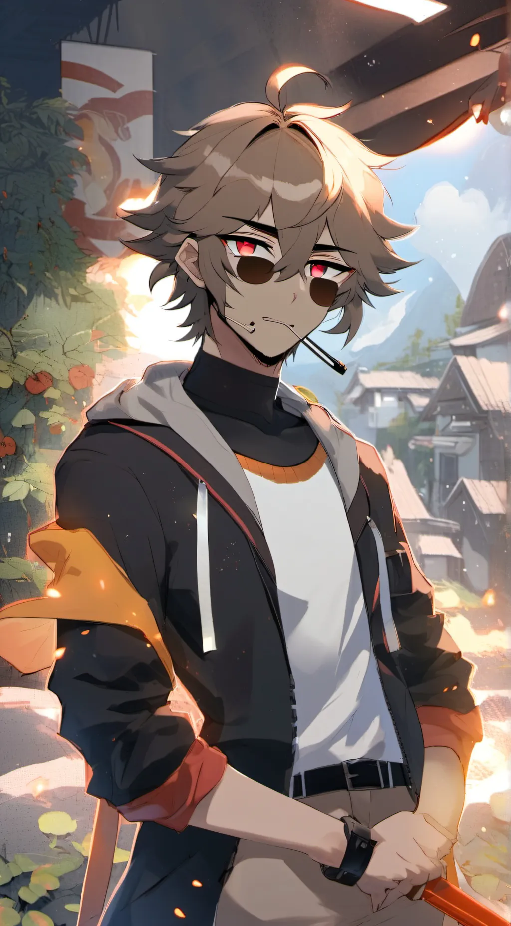 ai character: Asher background