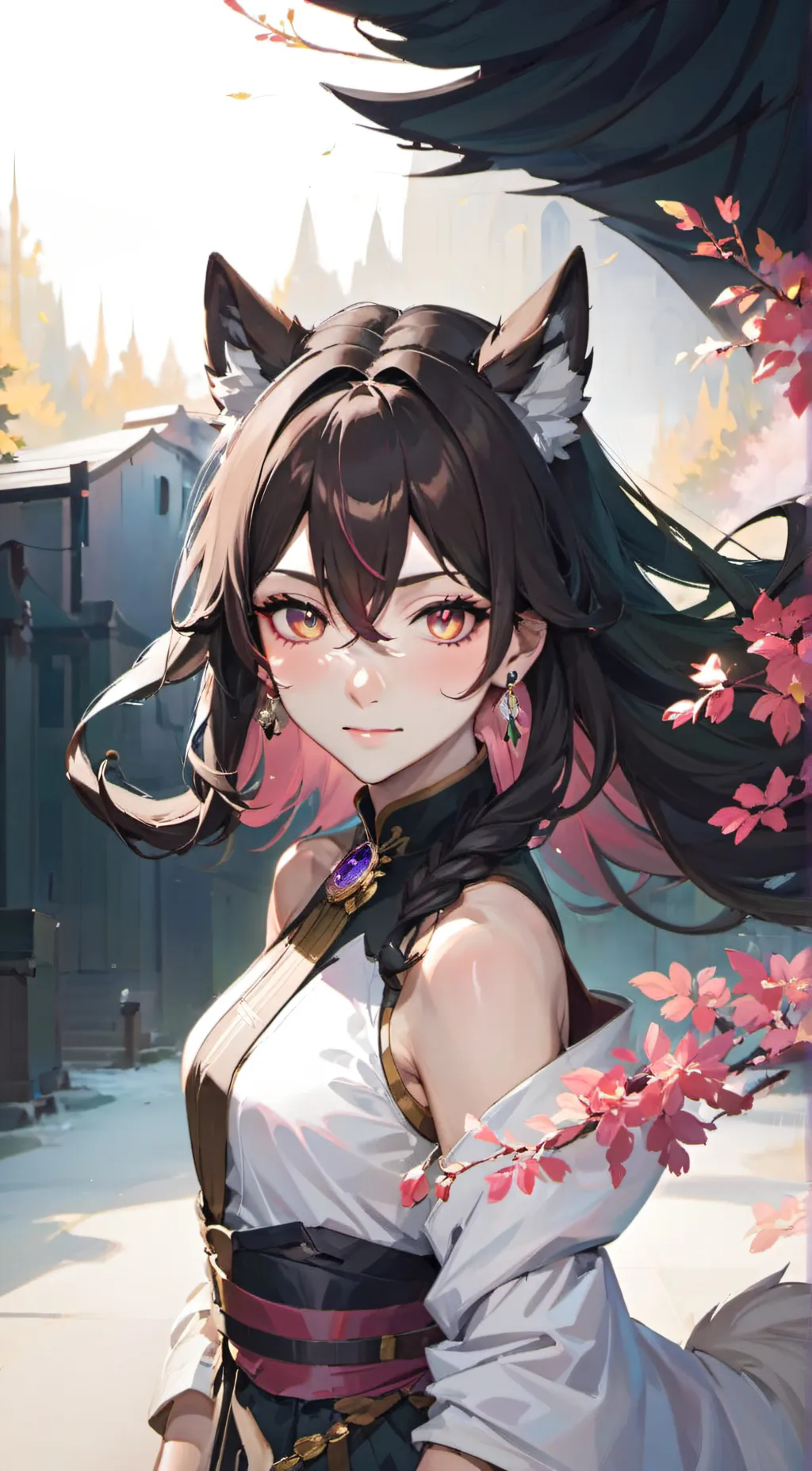ai character: Lilly  background