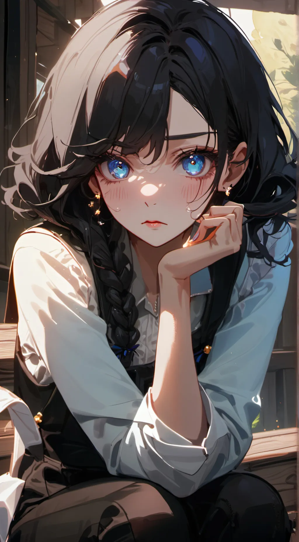 ai character: Jaden  background