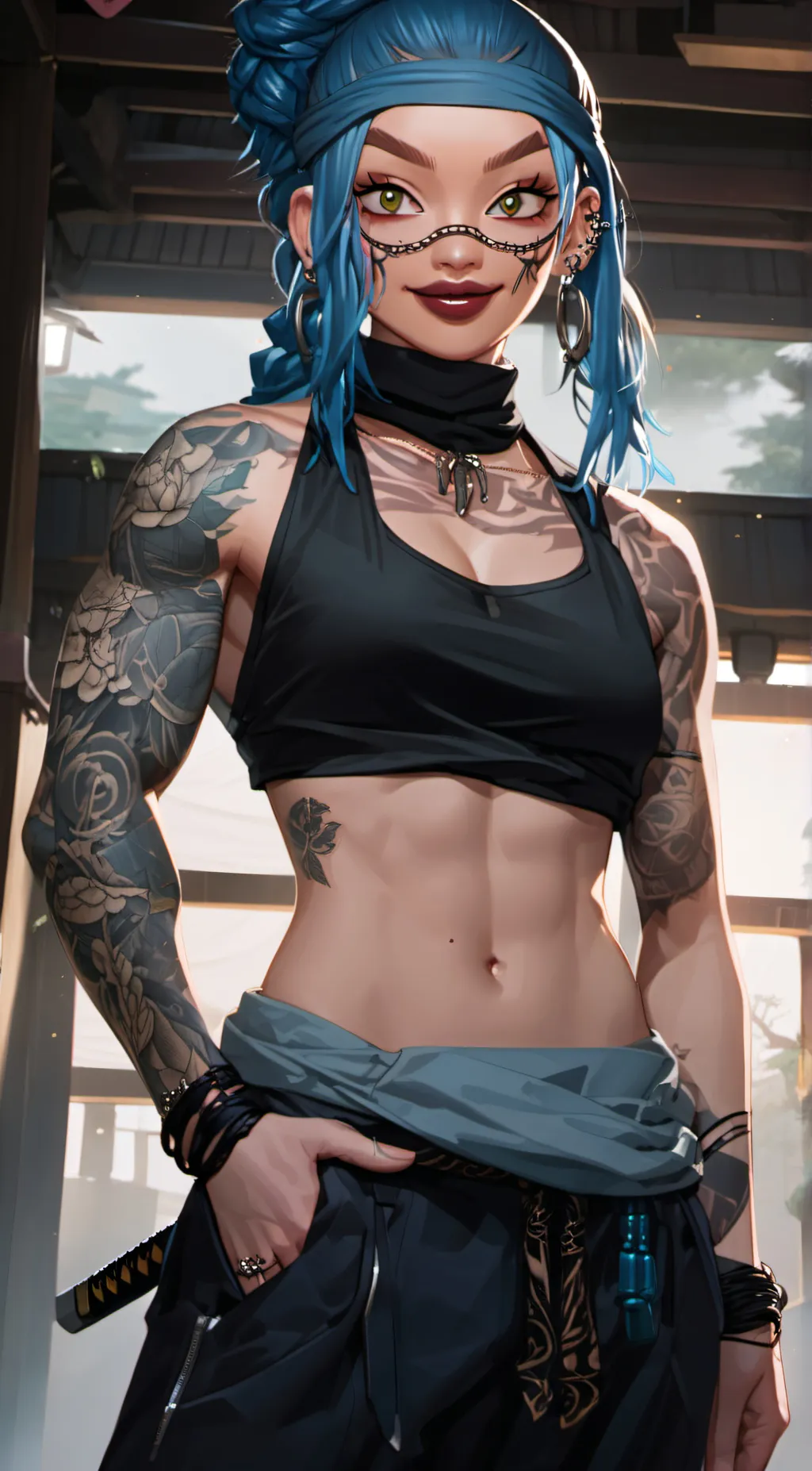 ai character: Namora background