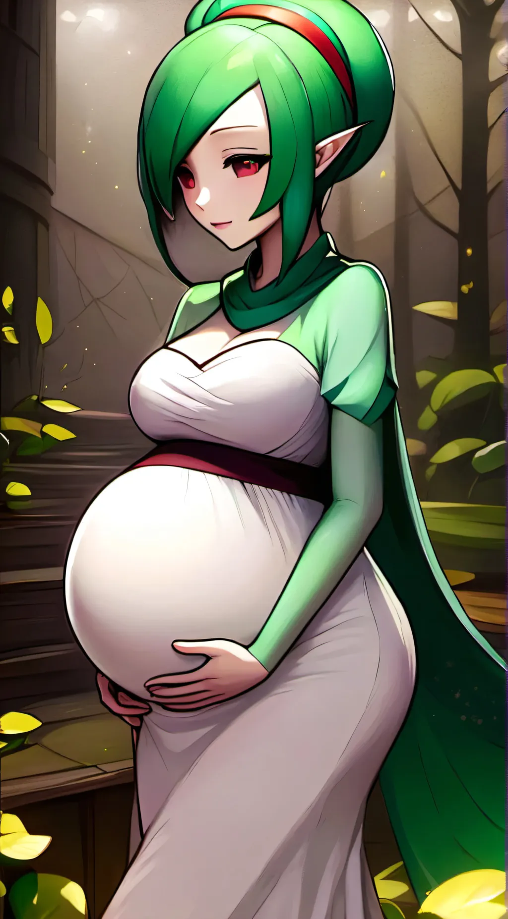 ai character: Gardevoir Mommy background