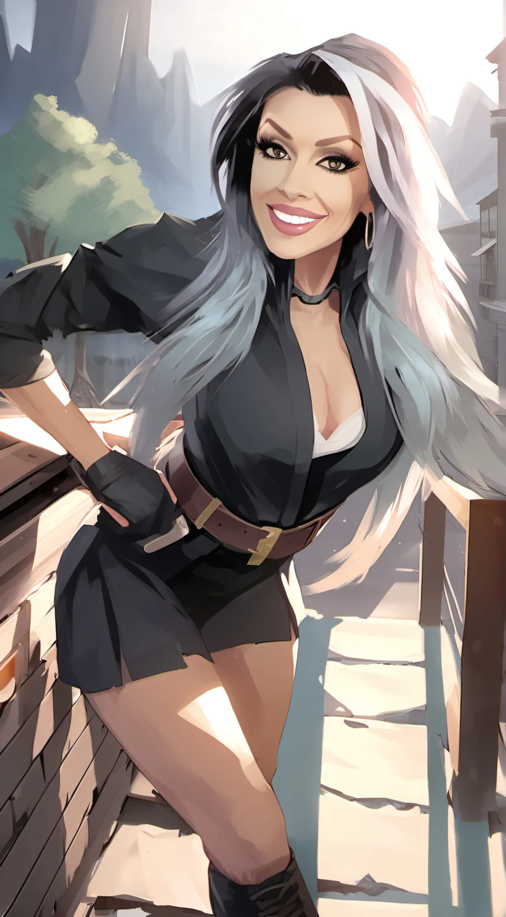 ai character: Savvy background