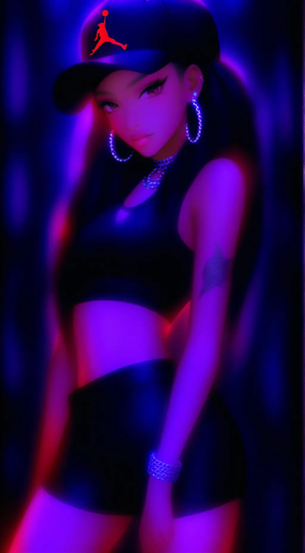 ai character: Zada  background