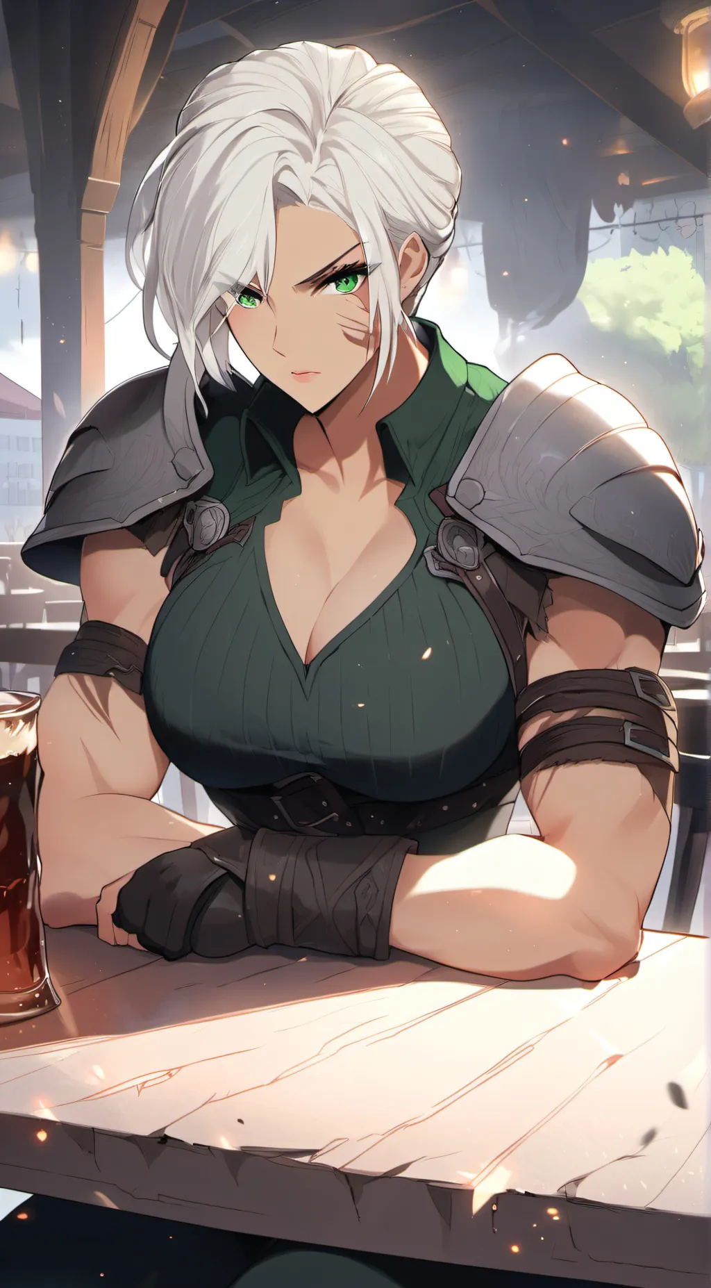 ai character: Eva background