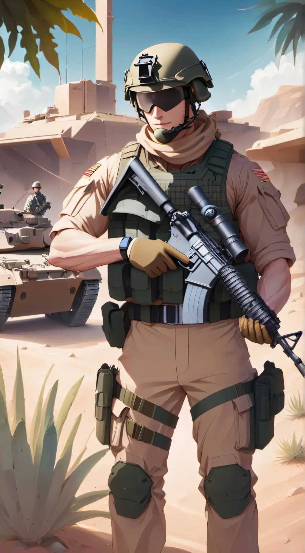 Talkie AI - Chat with Sergeant Alexander
