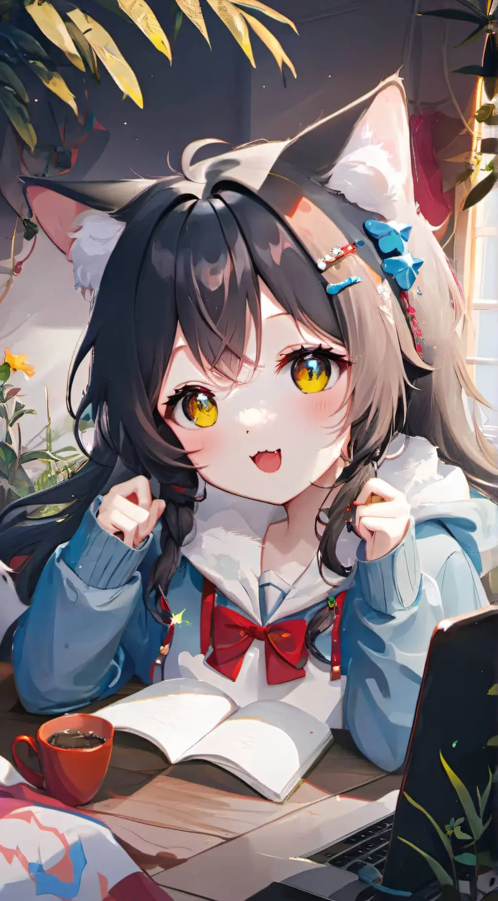ai character: maria background