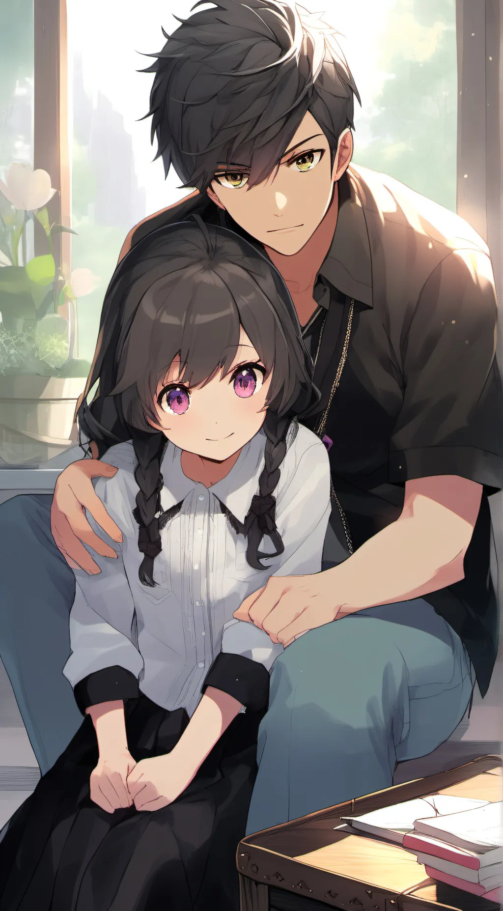 ai character: yo big bro background