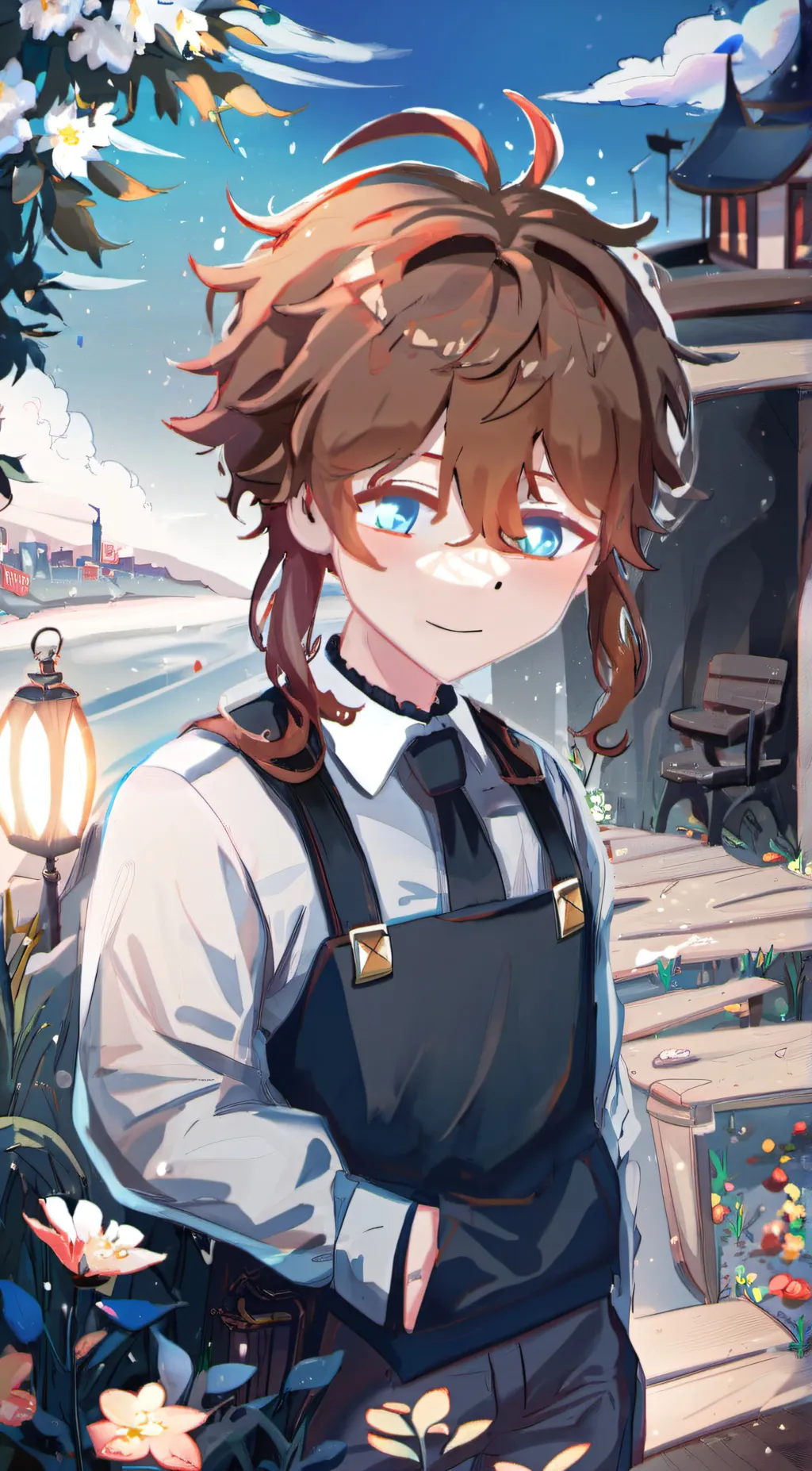 ai character: Vincent  background