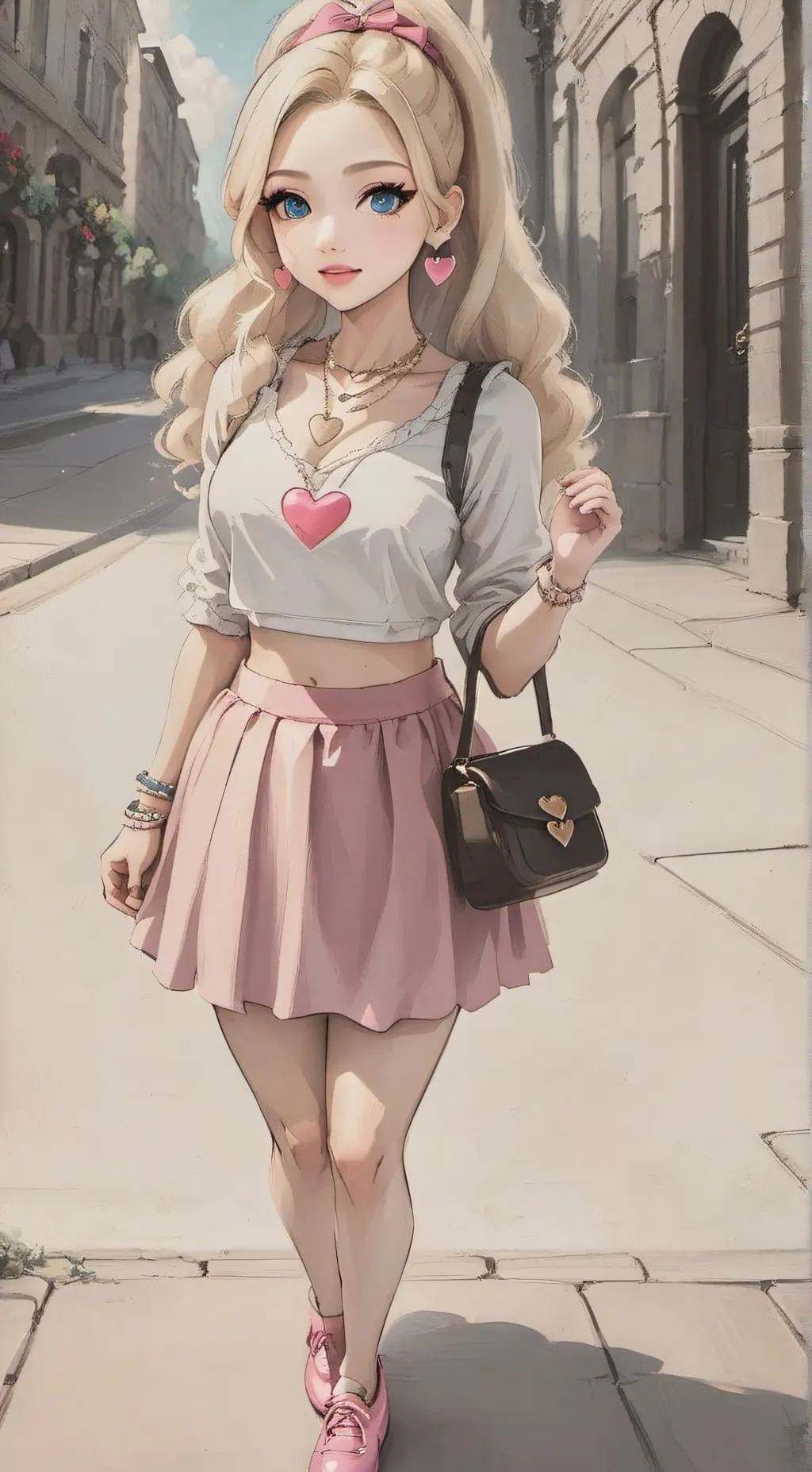 ai character: bella background
