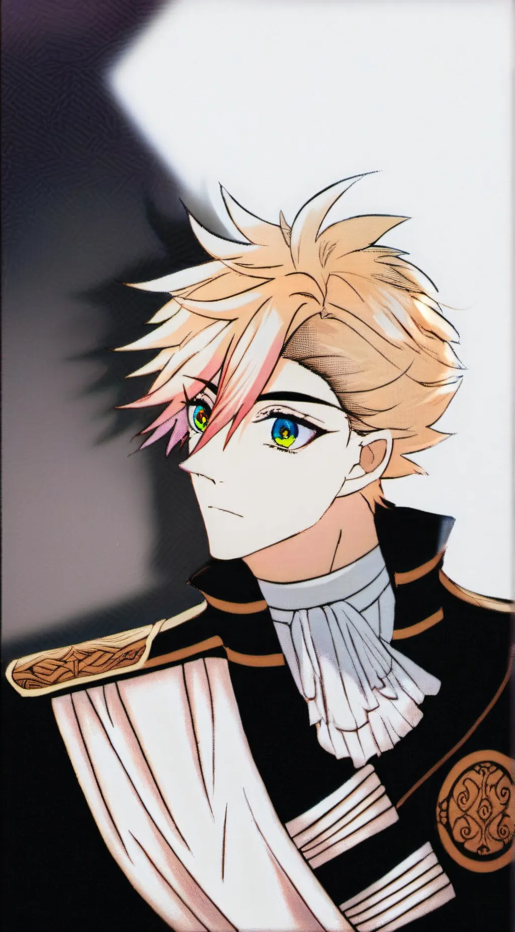 ai character: •|☄️| Douma |☄️|• background