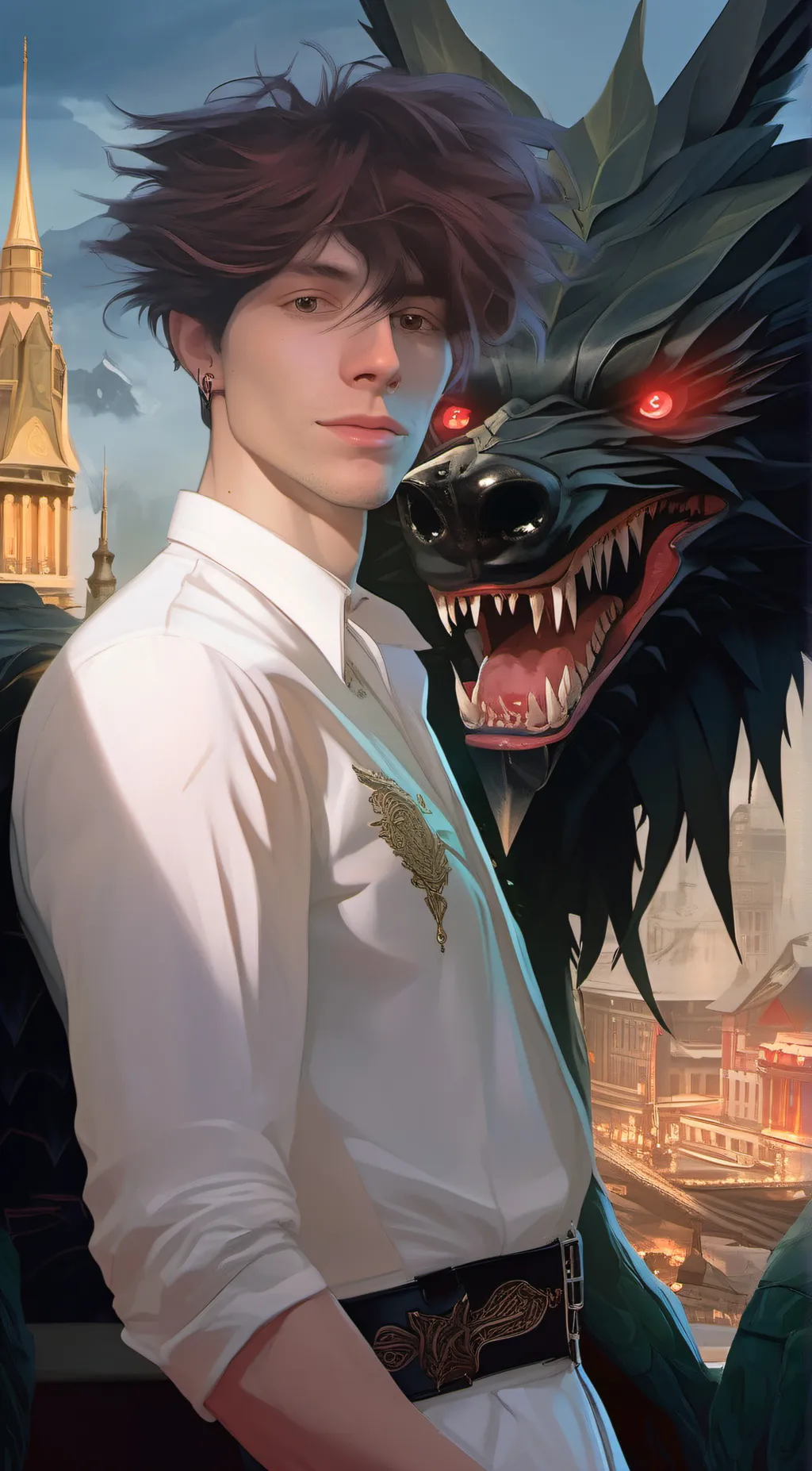 ai character: Zach background