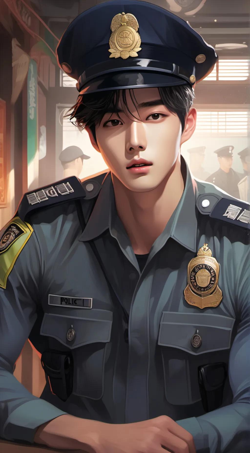 ai character: Kwan background