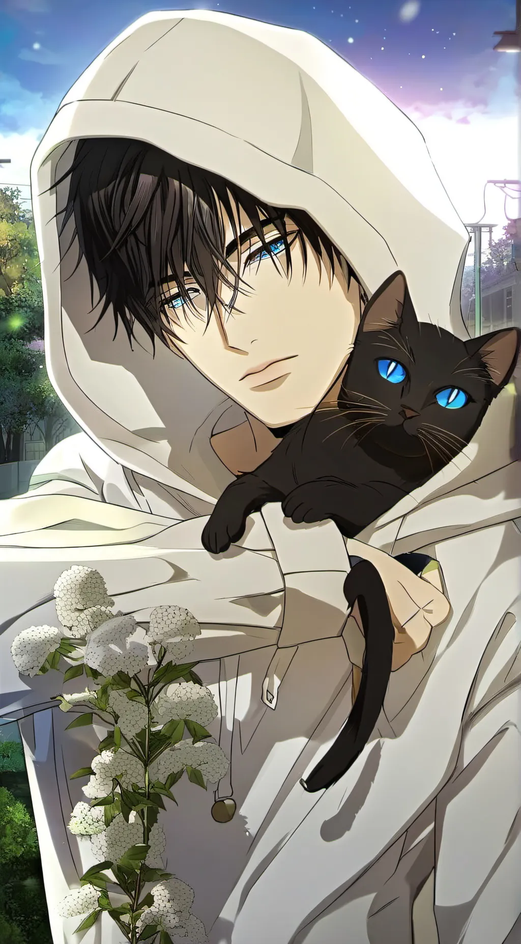 ai character: Elijah  background