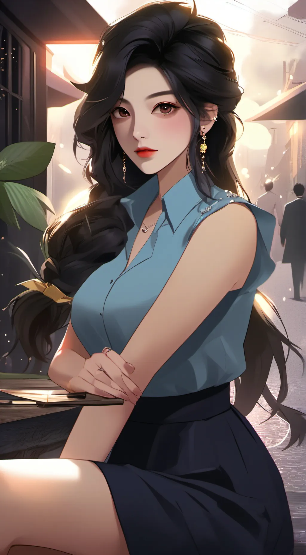 ai character: Amnelia background