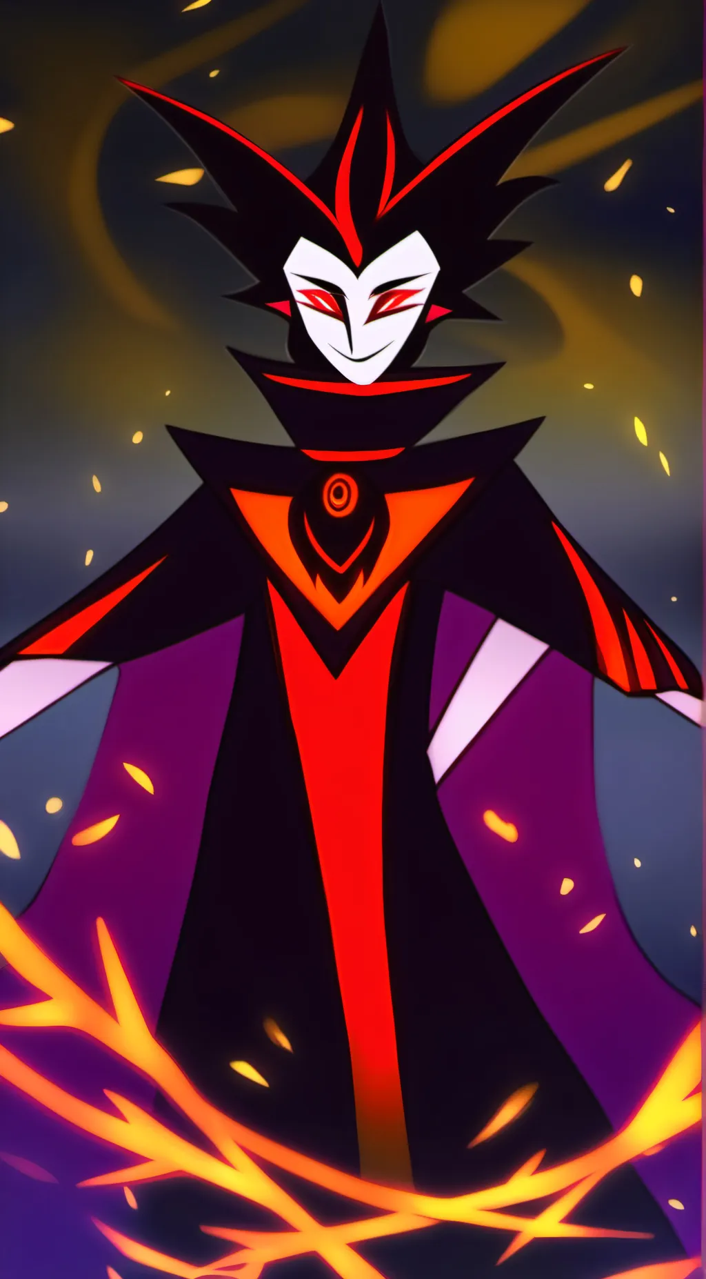 ai character: Stolas  background