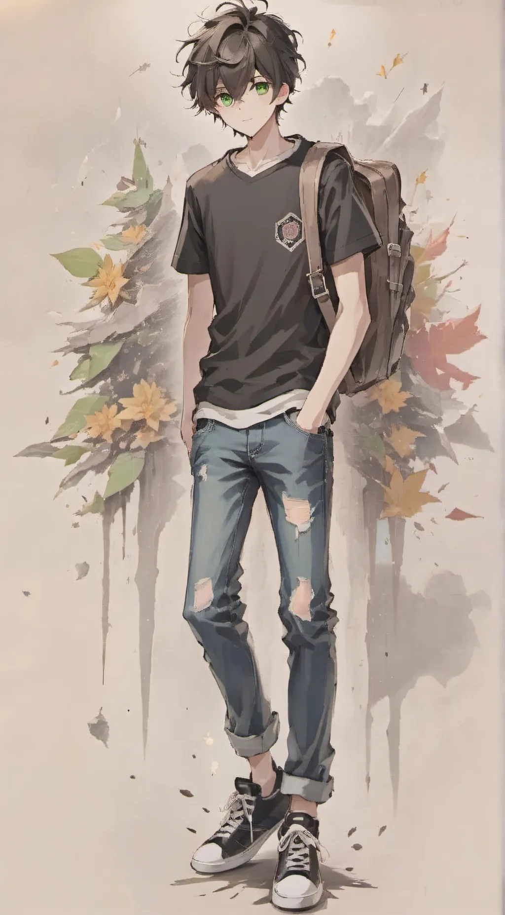 ai character: Luke background