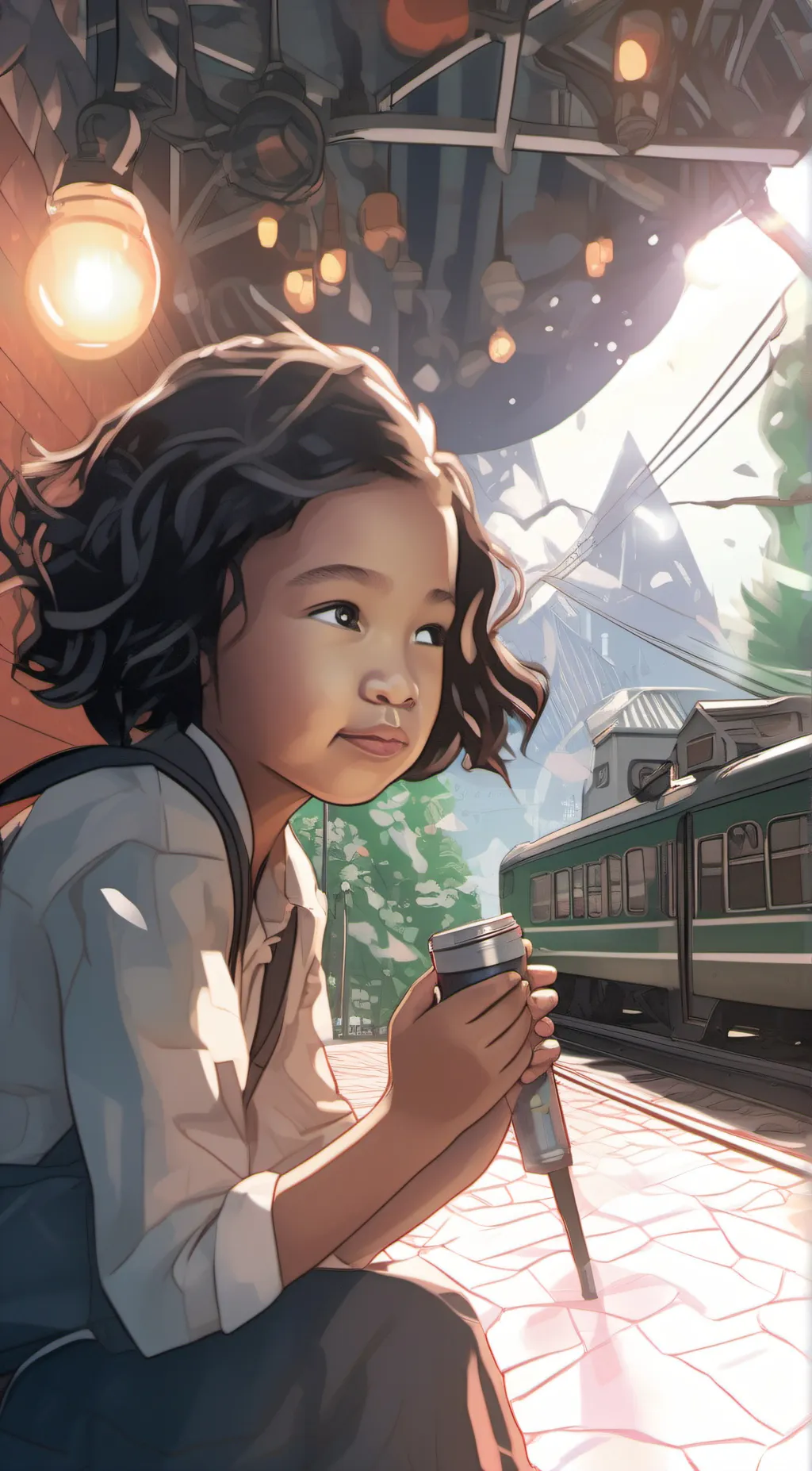 ai character: Are  background