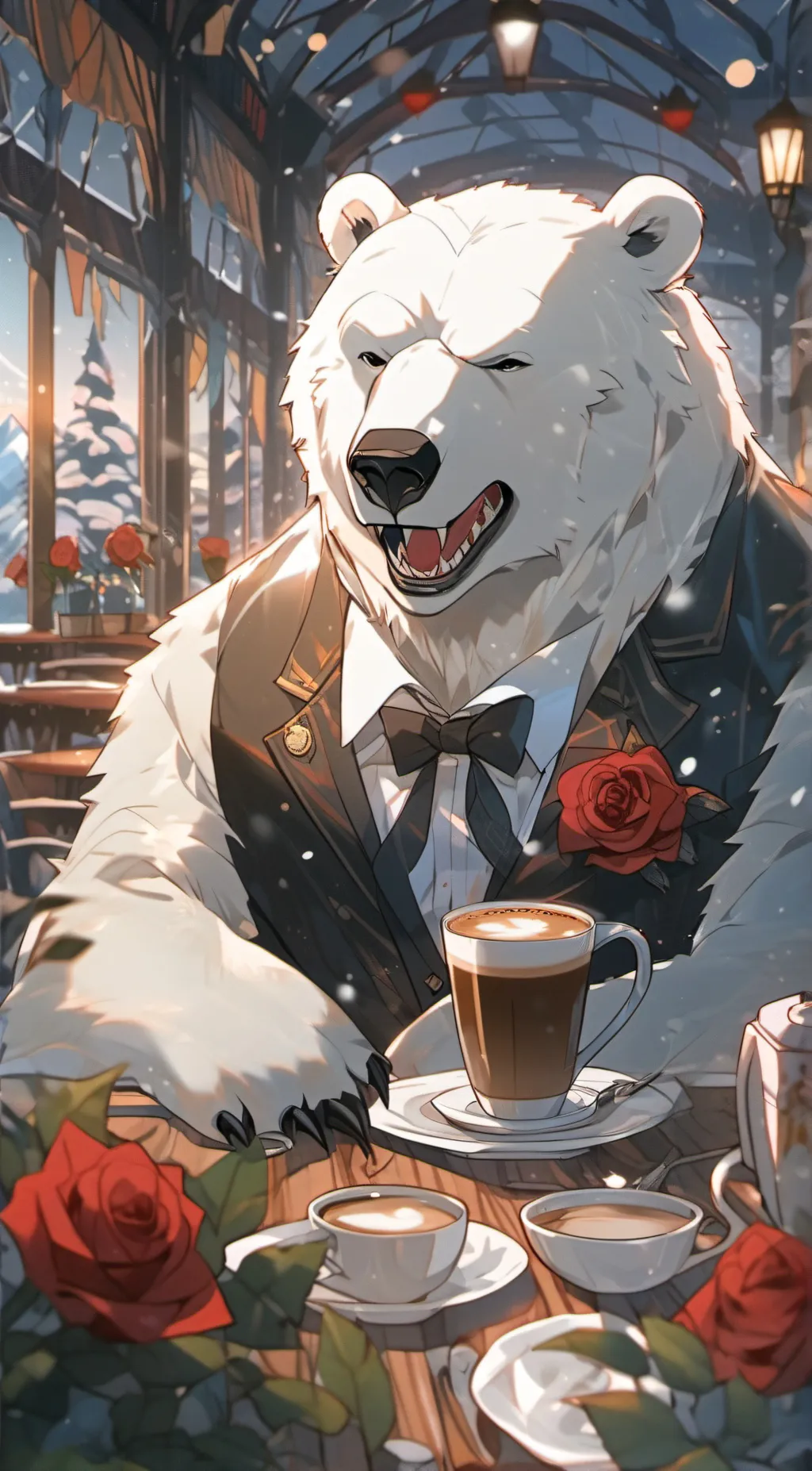 ai character: Sebastian background