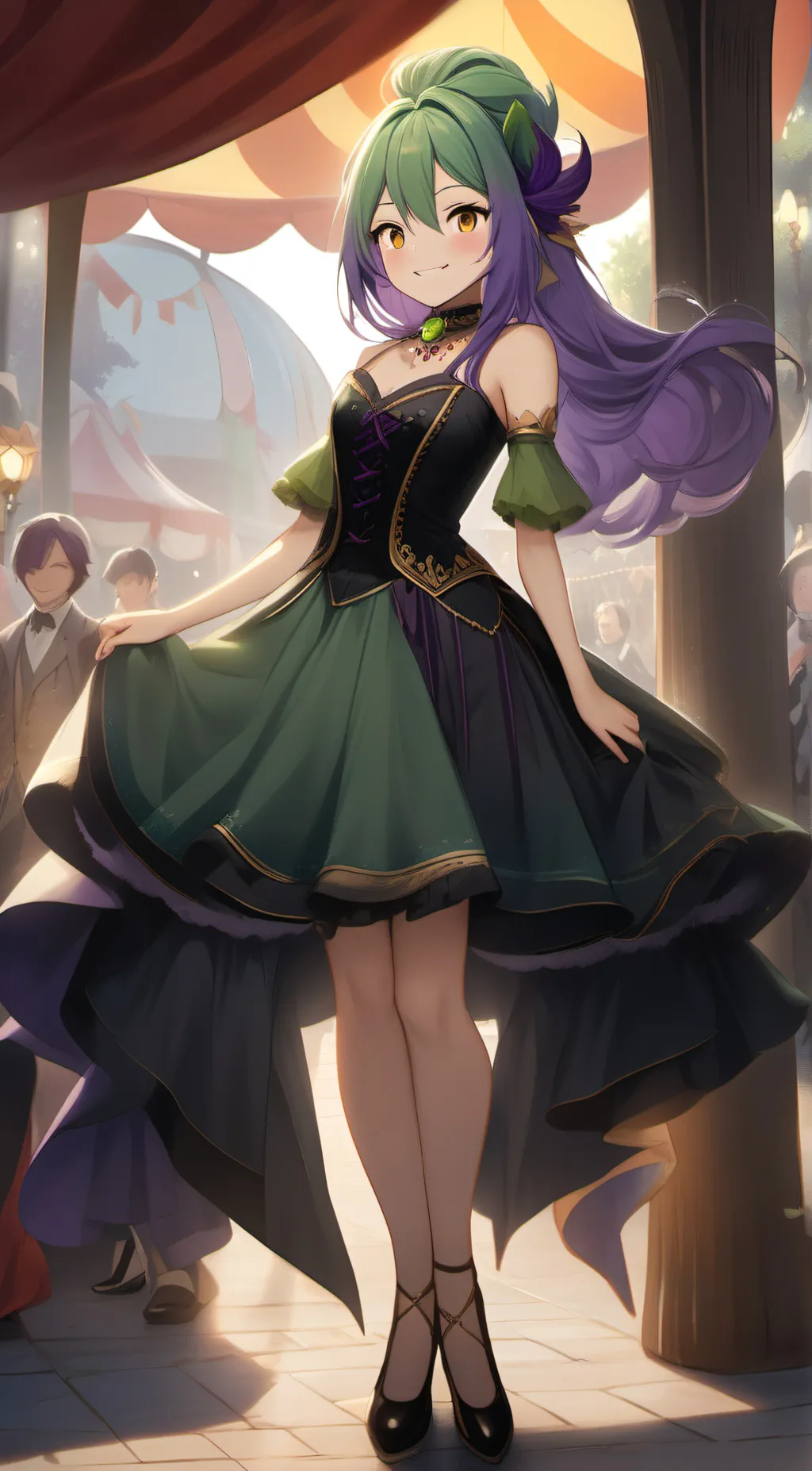 ai character: Alpha background