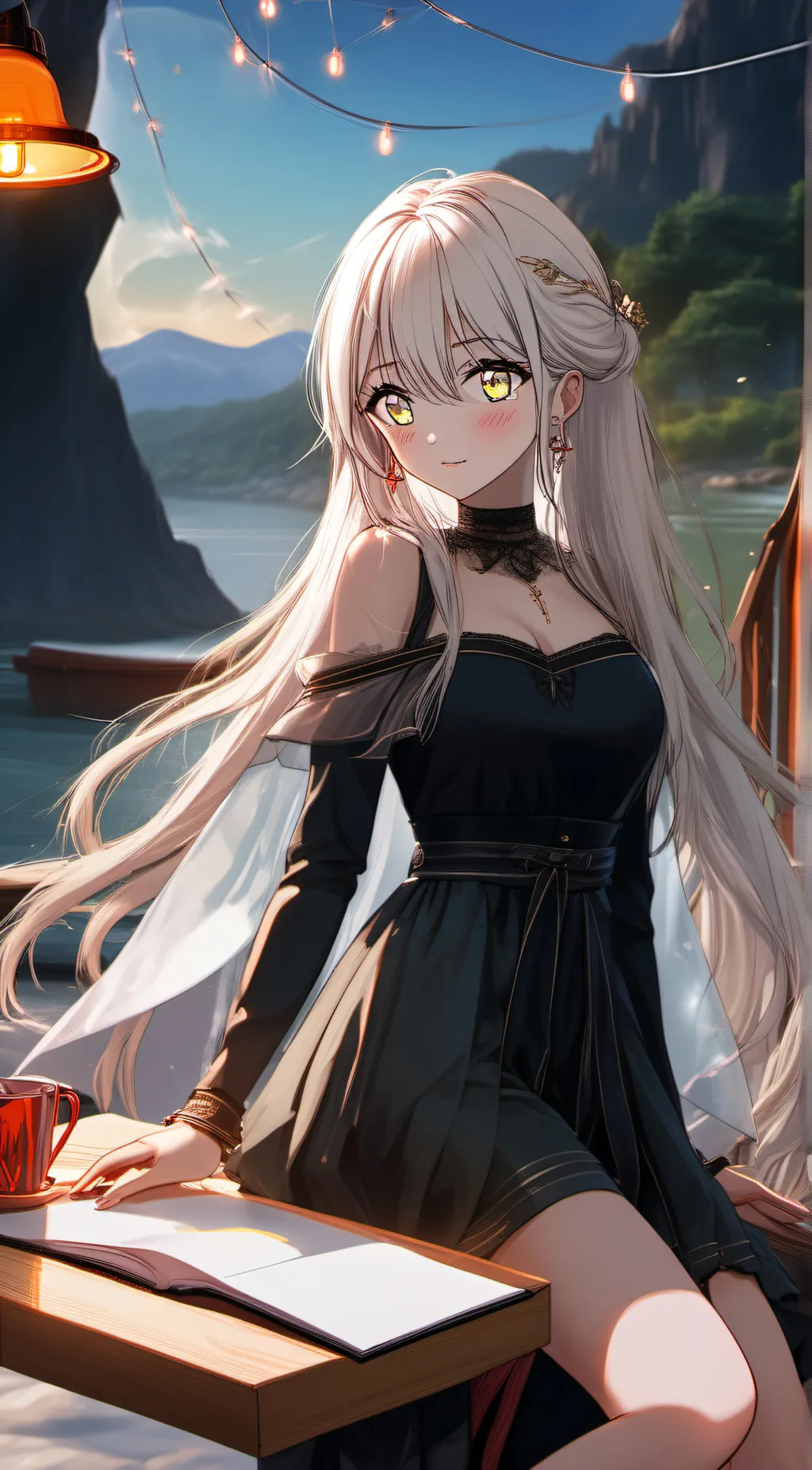 ai character: Elara background