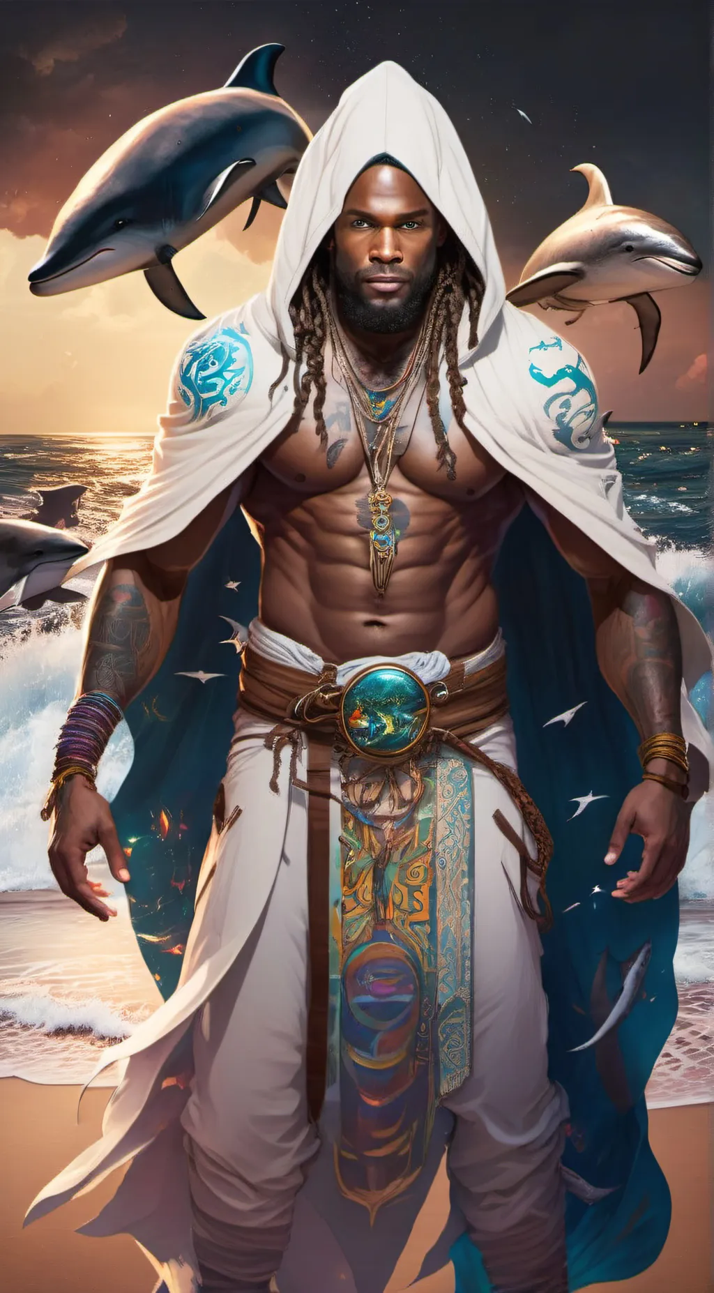 ai character: KHALIF background