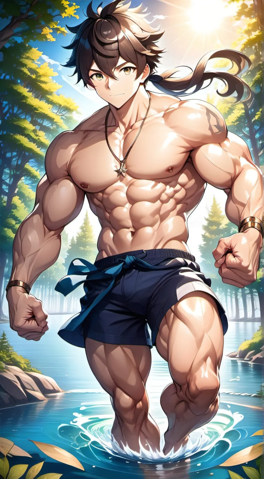 ai character: Luke background