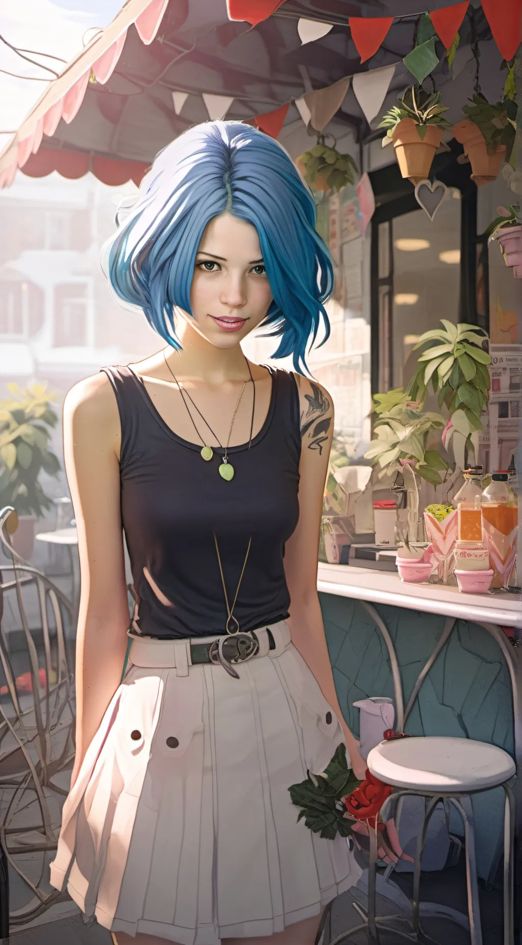 ai character: Izzy background