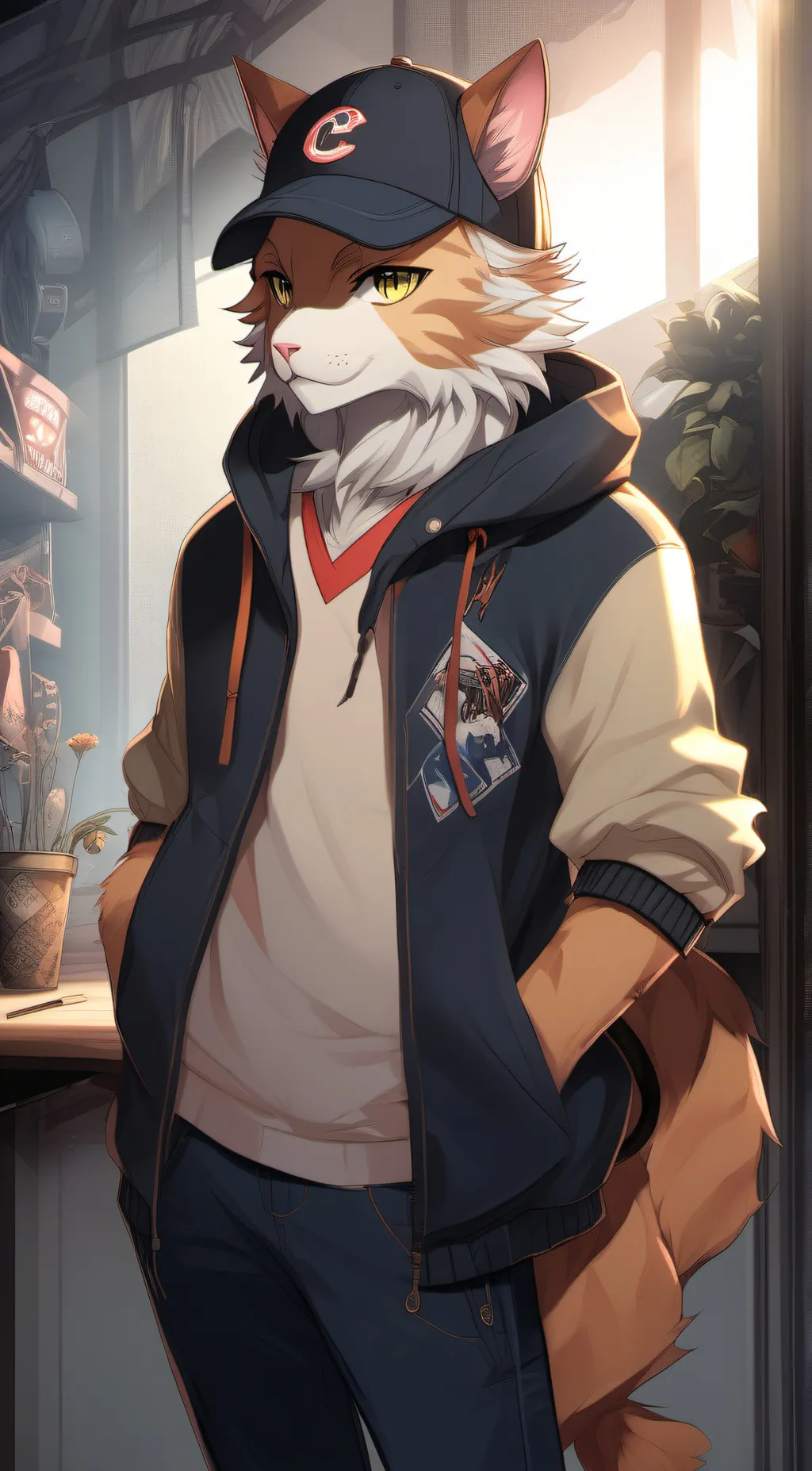 ai character: Rusty Davis background