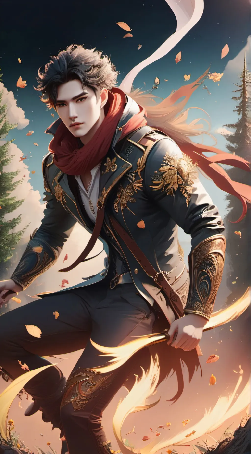 ai character: nathan  background