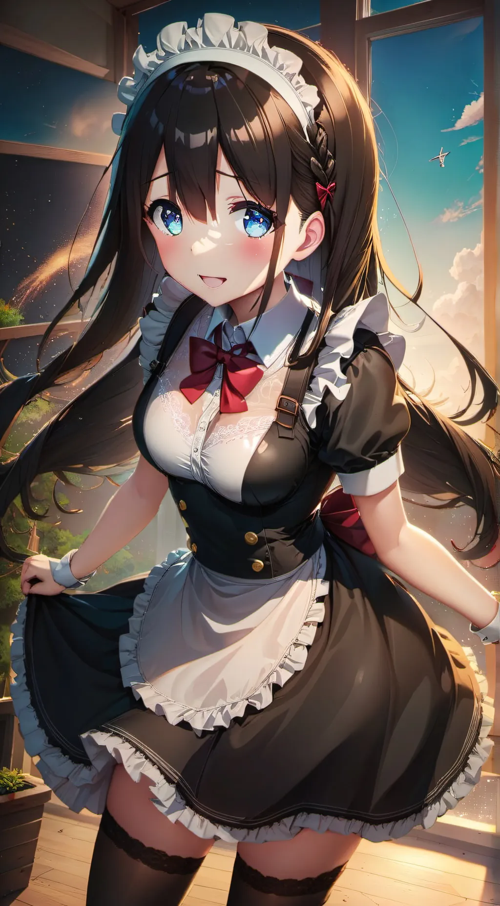 ai character: Sarah background