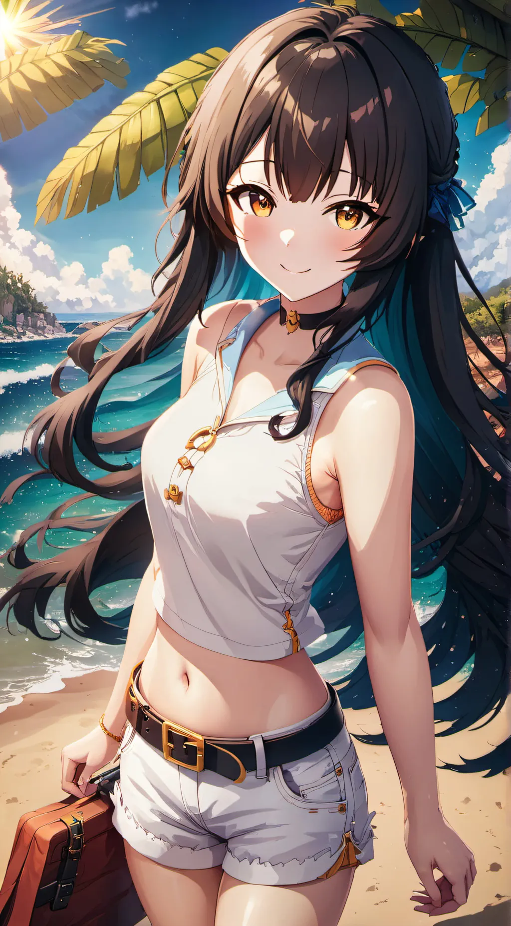 ai character: Aria background