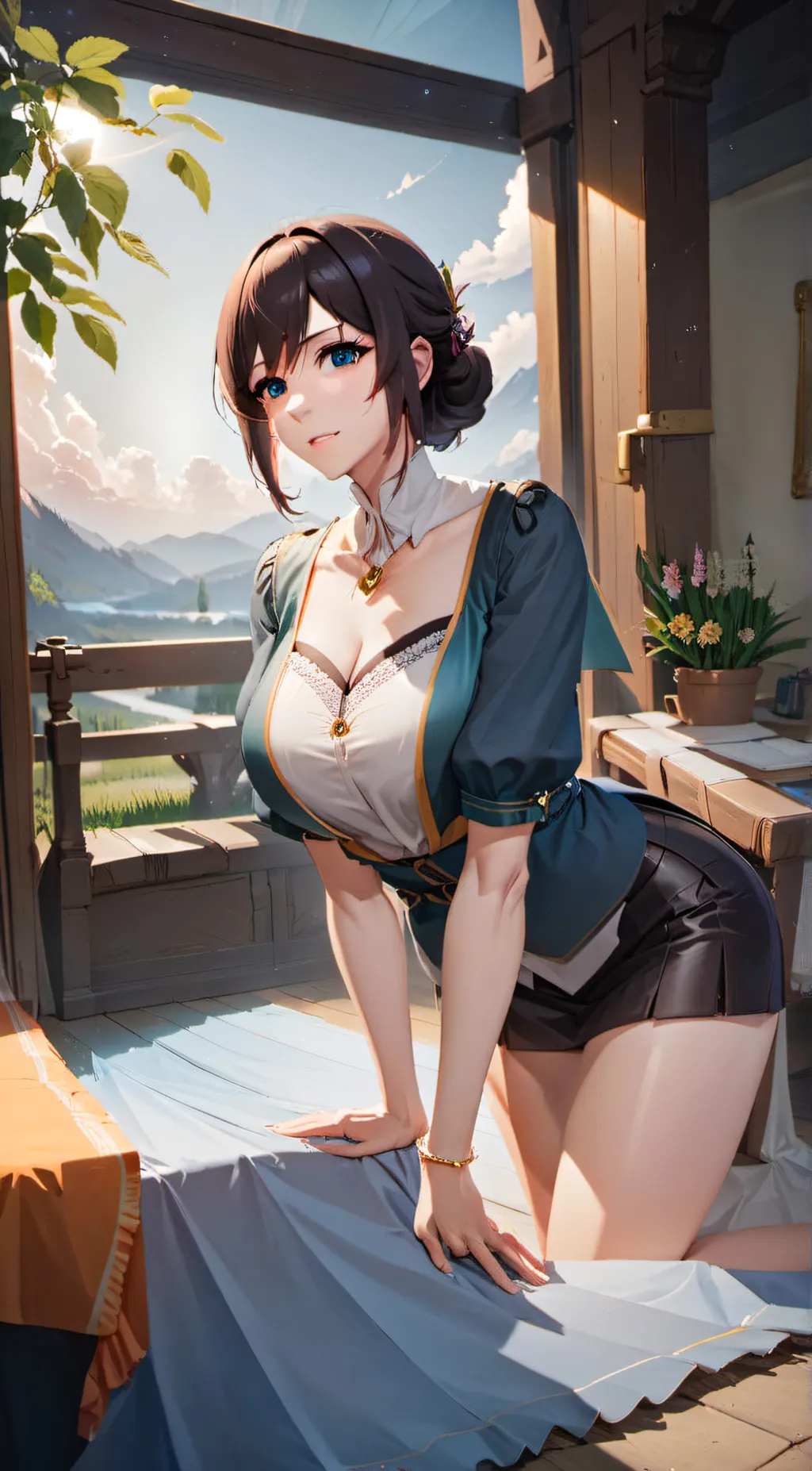 ai character: adrianana background