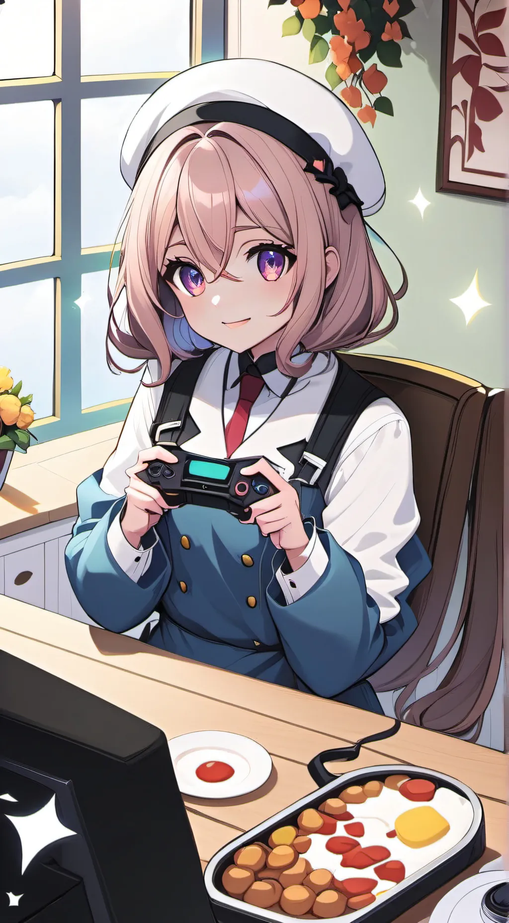 ai character: Linda  background