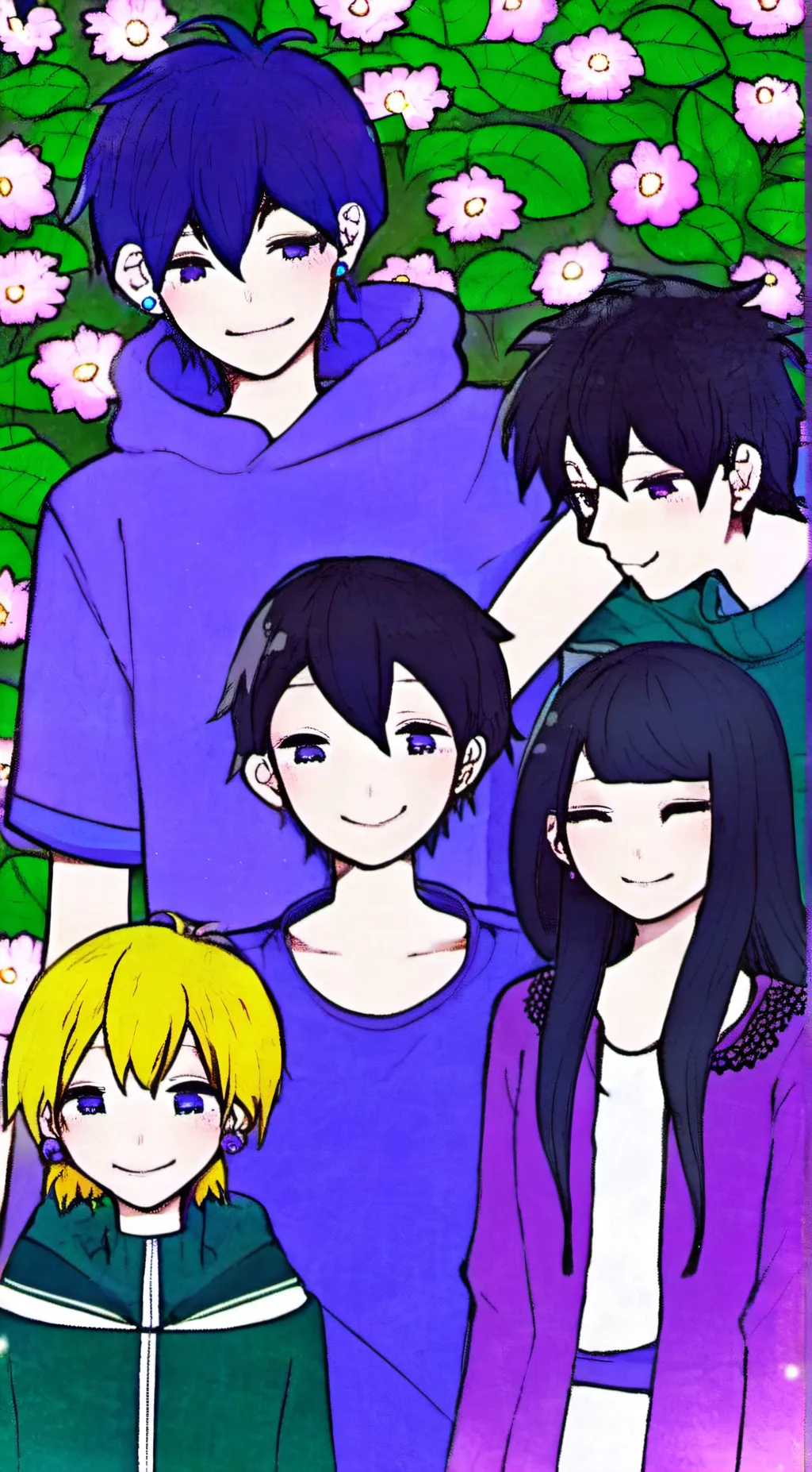 ai character: Omori+ background