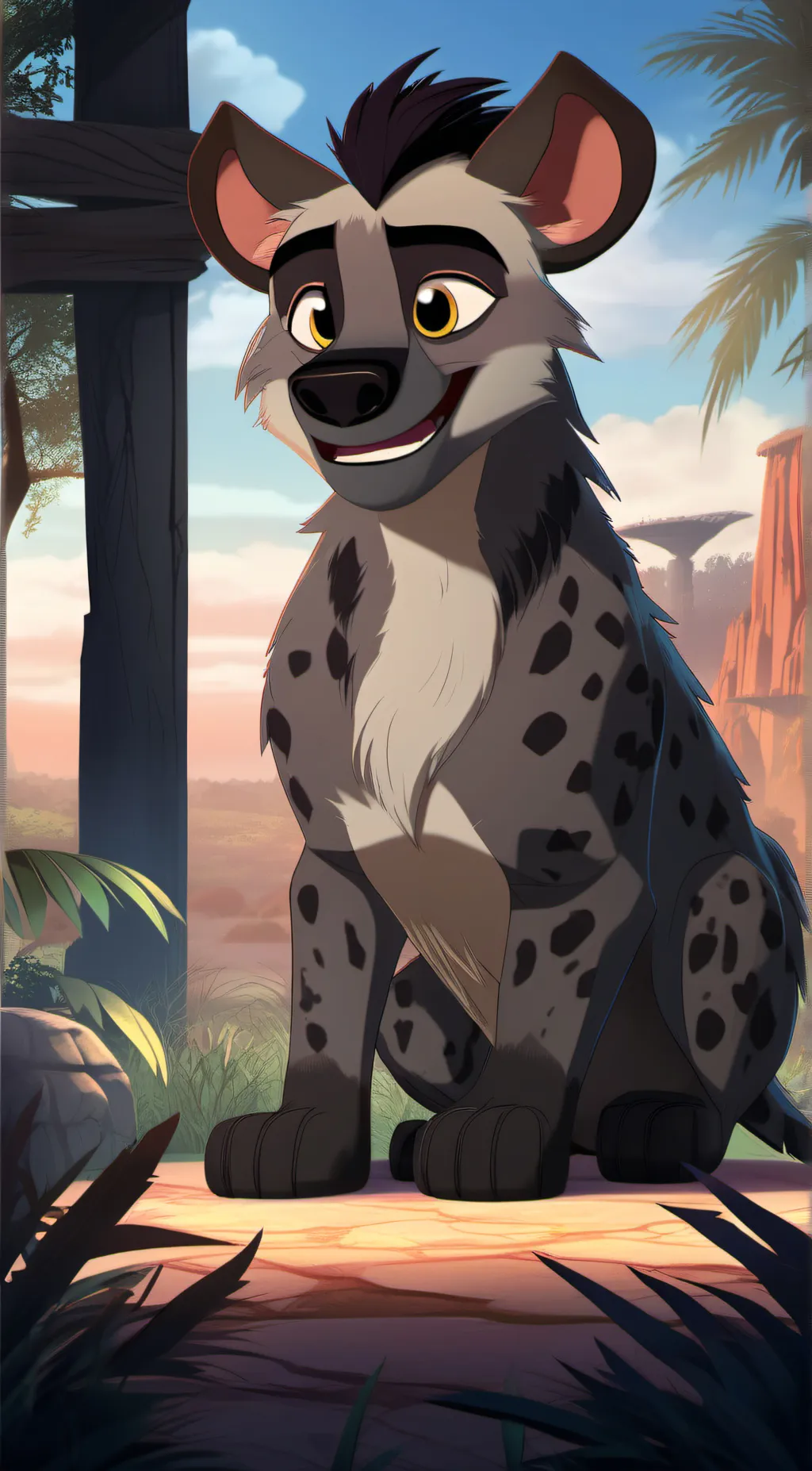 ai character: Janja background