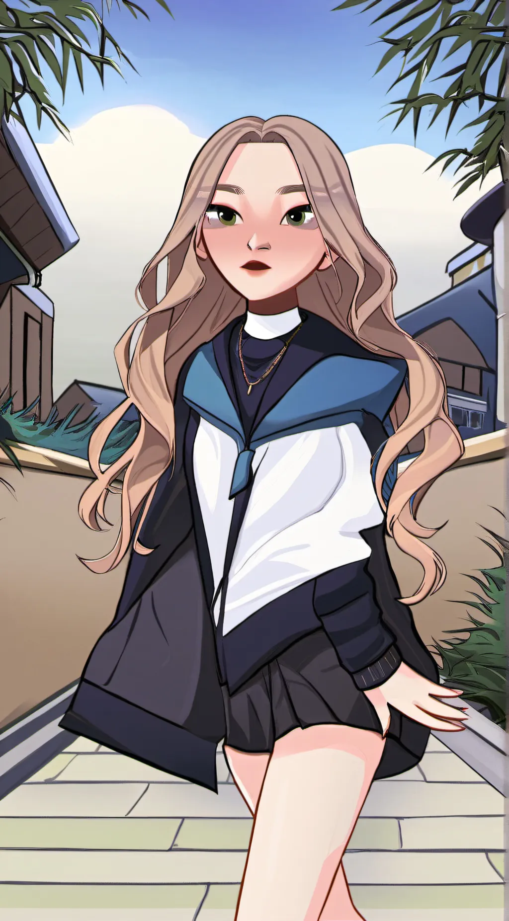 ai character: ave background